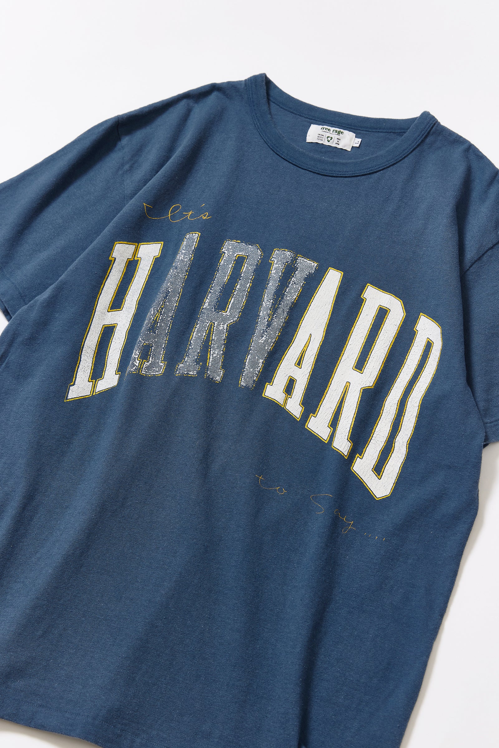 "NOT HARVARD" ユーズドライクTee