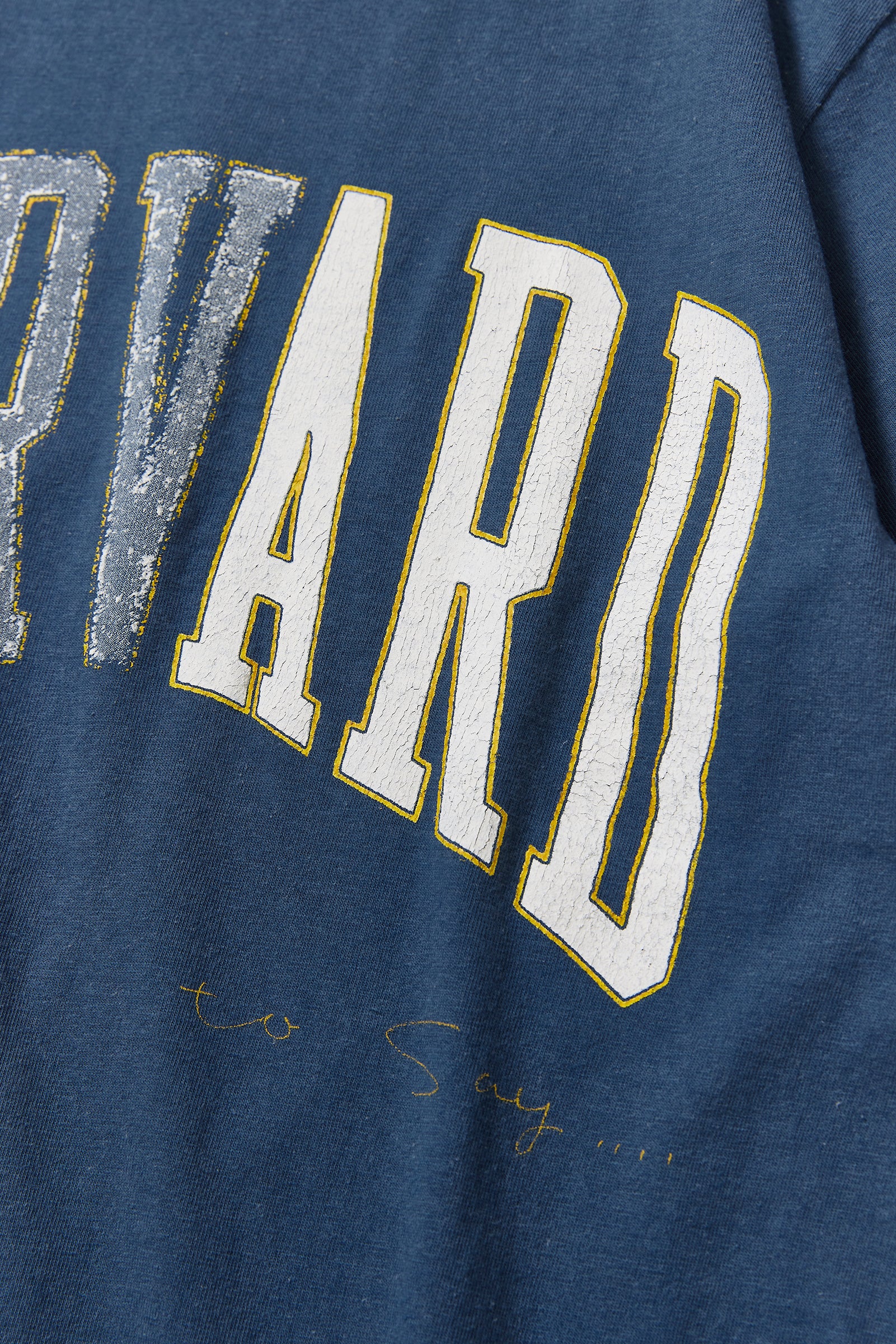 "NOT HARVARD" ユーズドライクTee