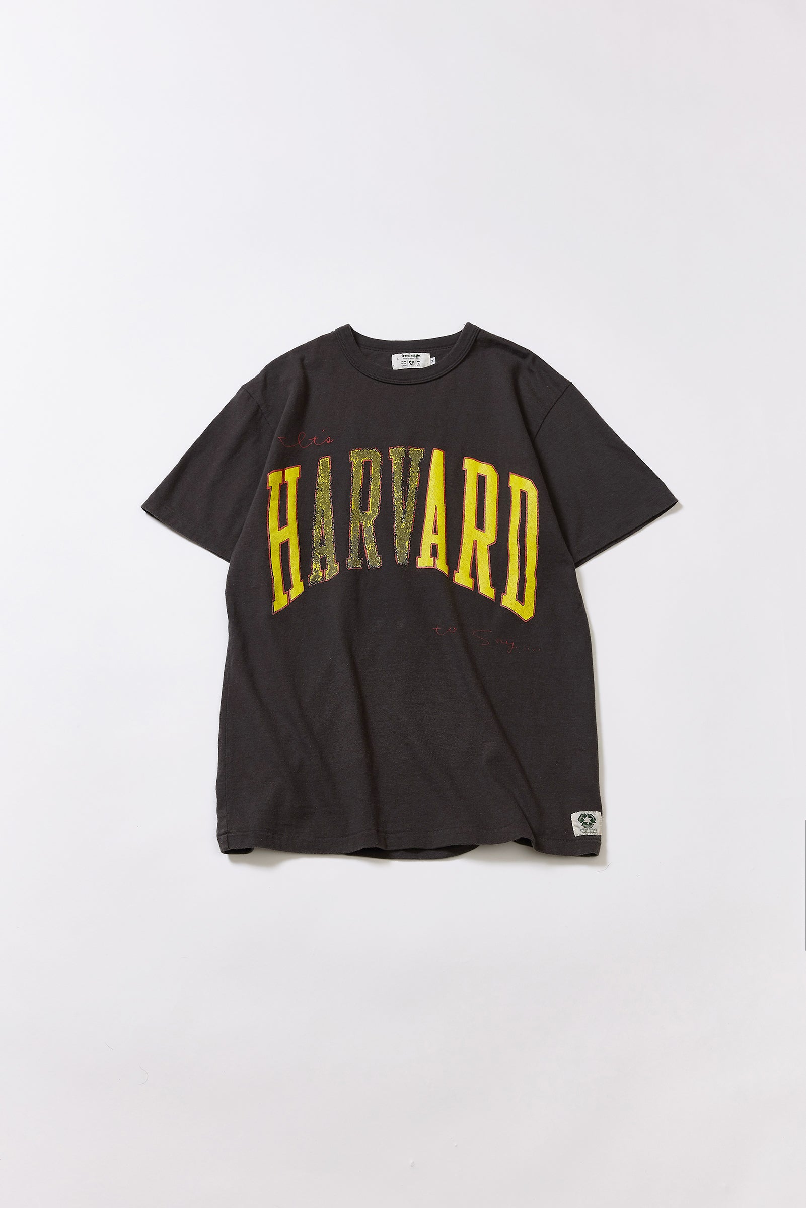 "NOT HARVARD" ユーズドライクTee