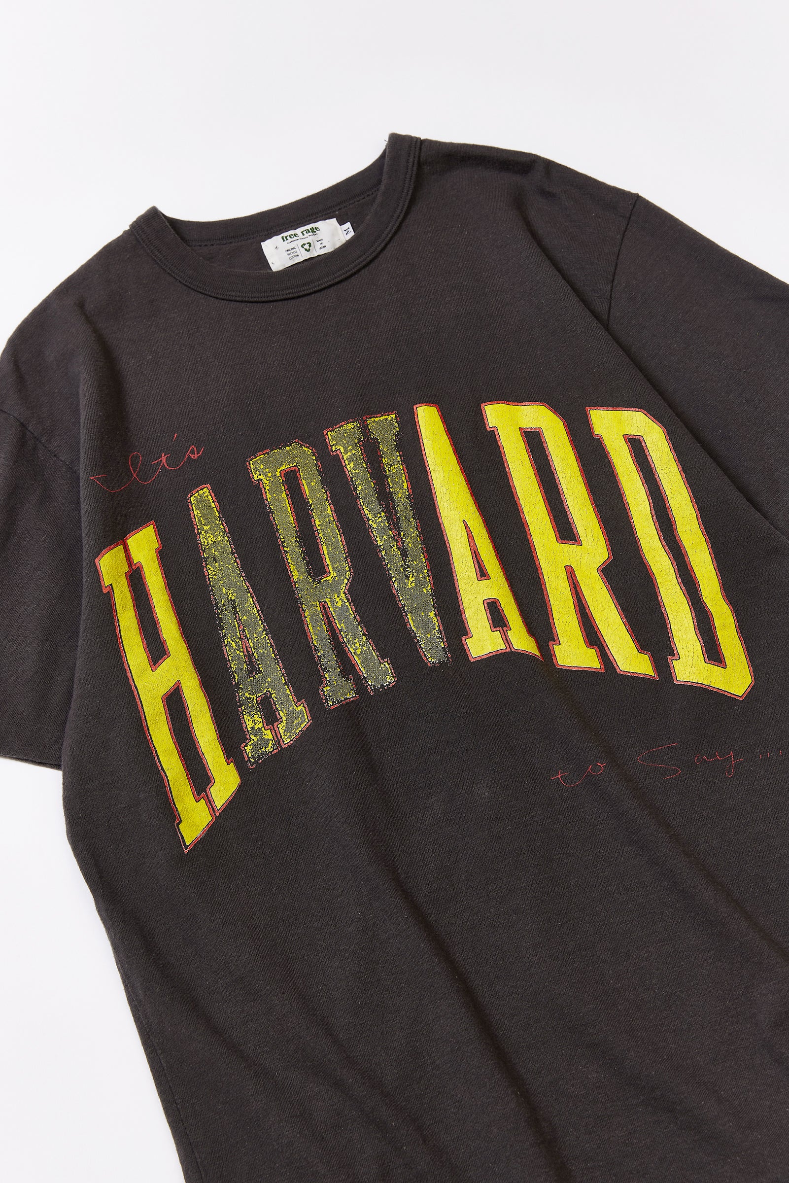 "NOT HARVARD" ユーズドライクTee