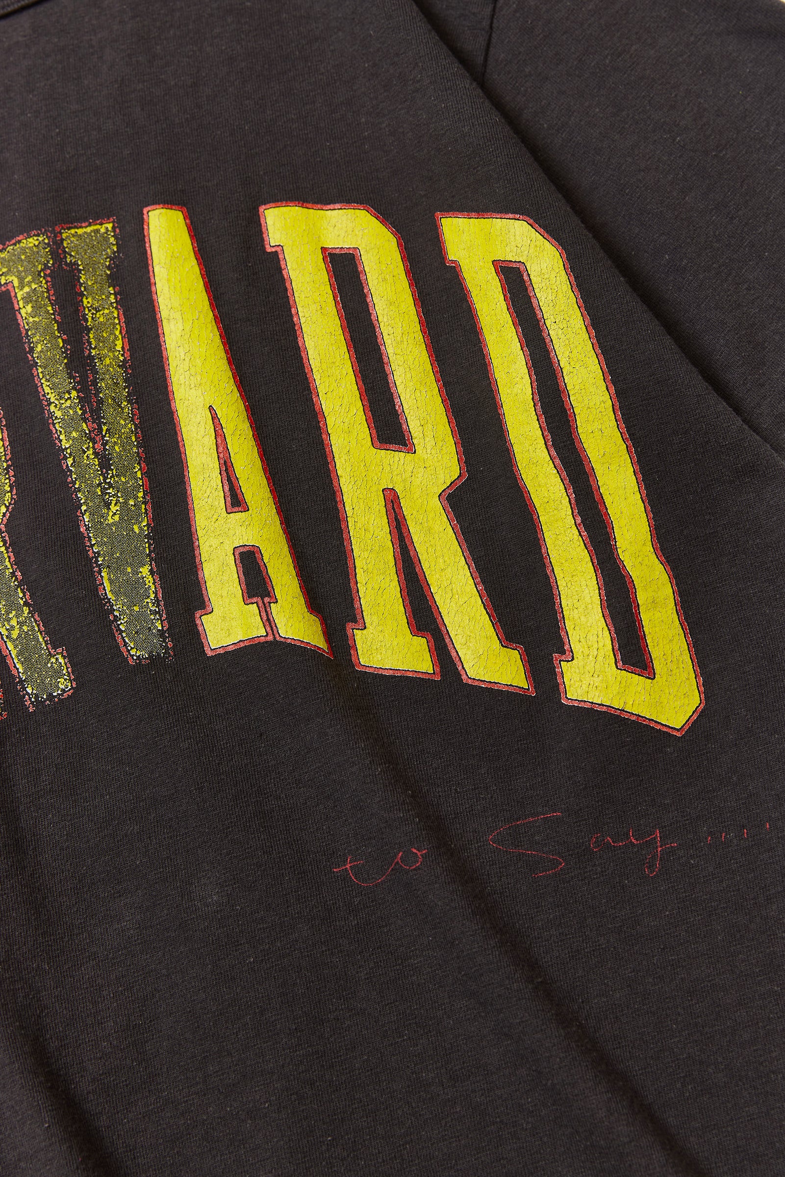 "NOT HARVARD" ユーズドライクTee