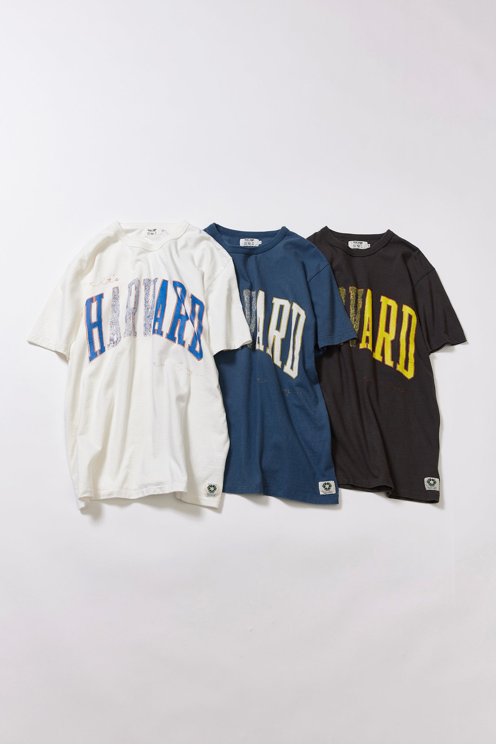 "NOT HARVARD" ユーズドライクTee