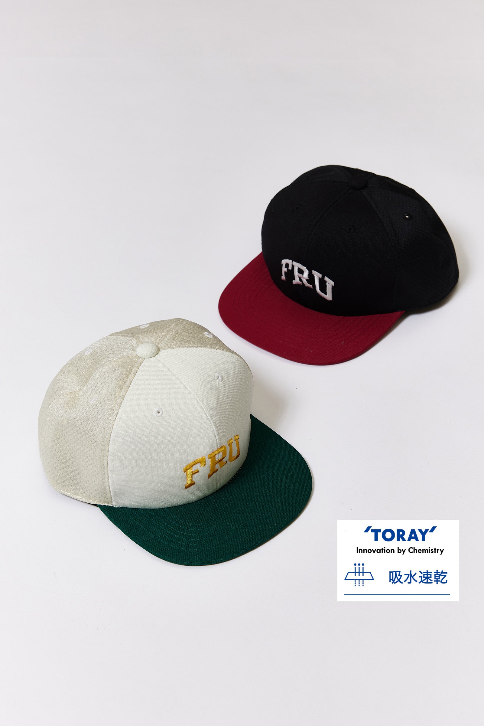 "FRU" キャップ (吸水速乾仕様)