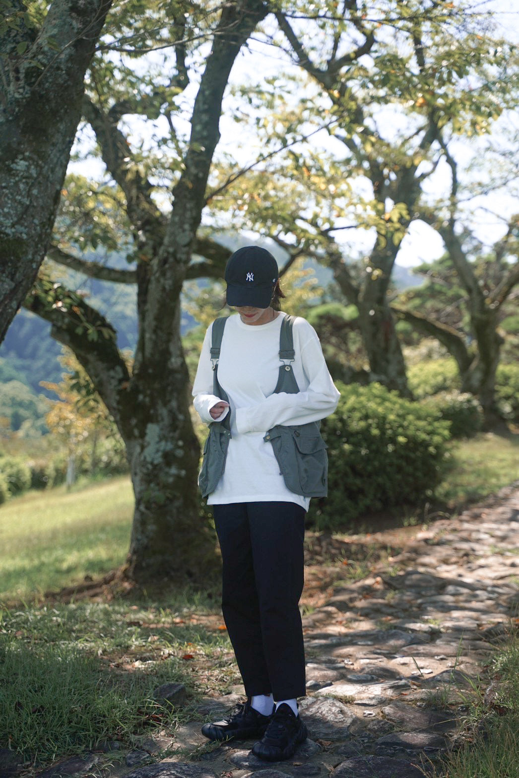 【予約商品】"Have a Good Journey" リサイクルコットンTee (長袖)