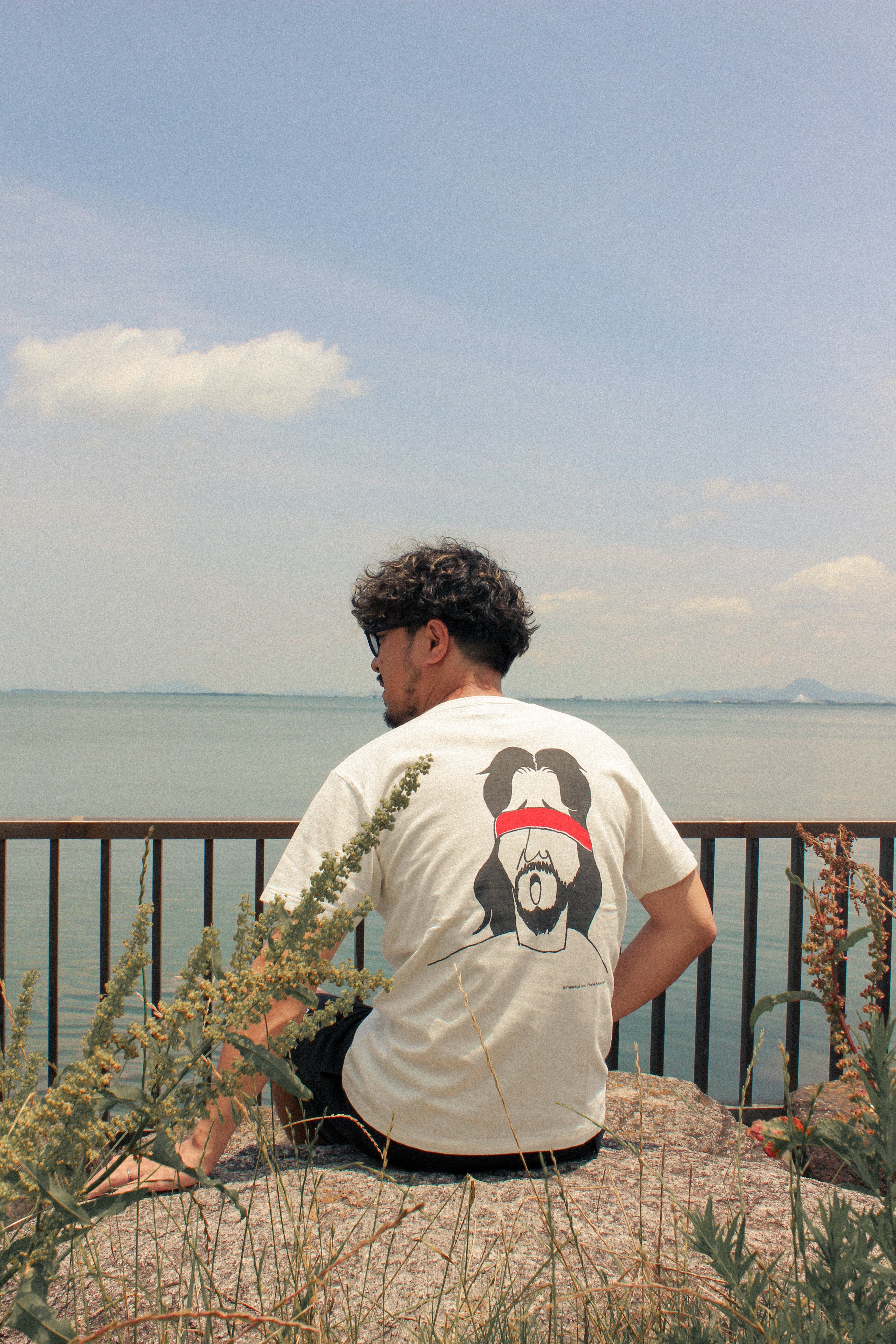 "BLIND FRANK" リサイクルコットンTee