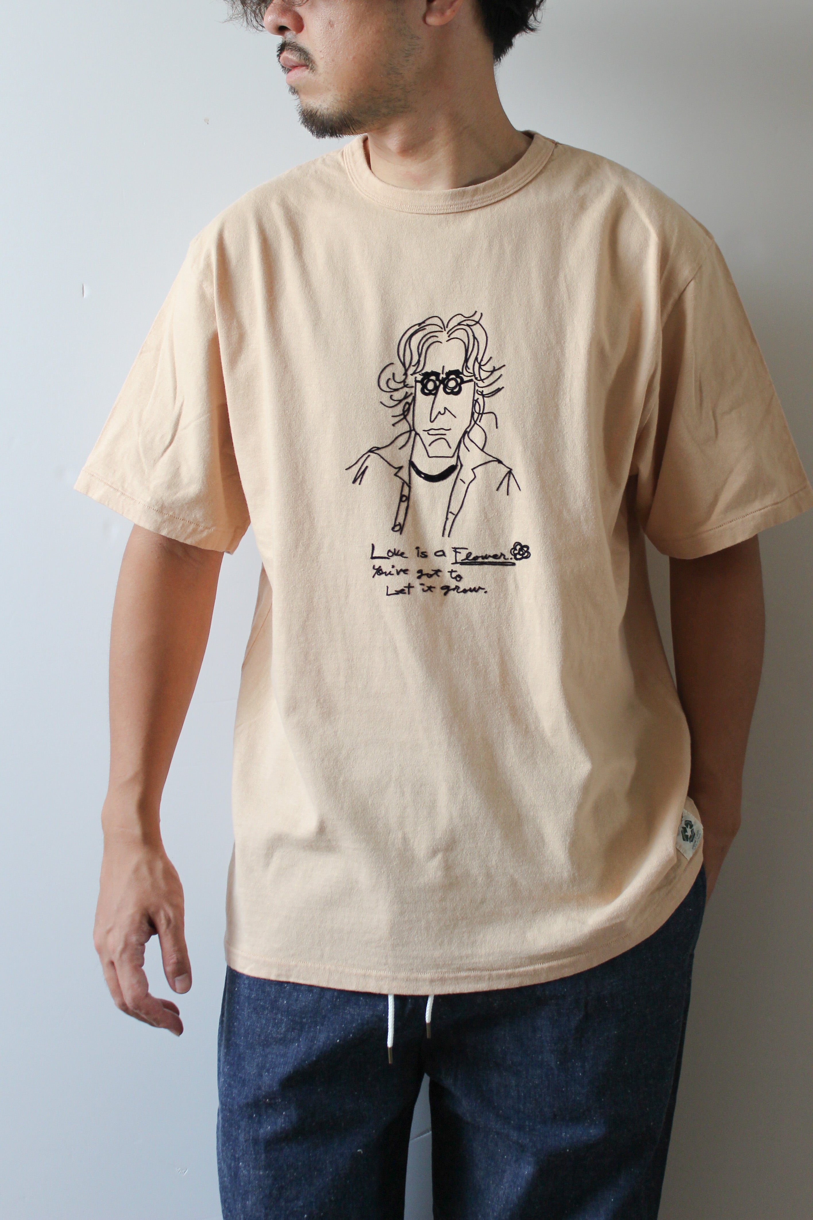 "平和運動家" リサイクルコットンTee