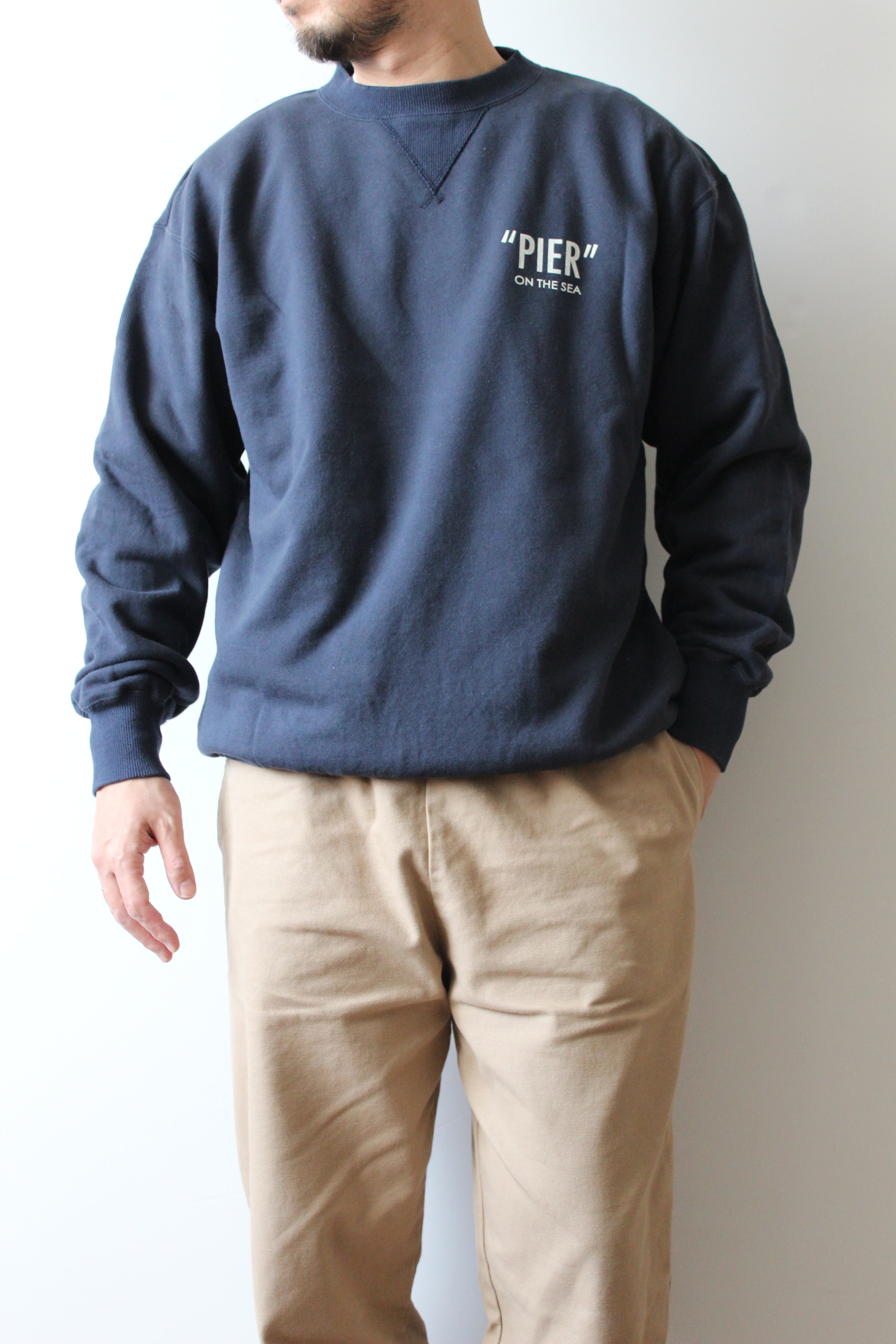 "Santa Monica" クラシッククルースウェット