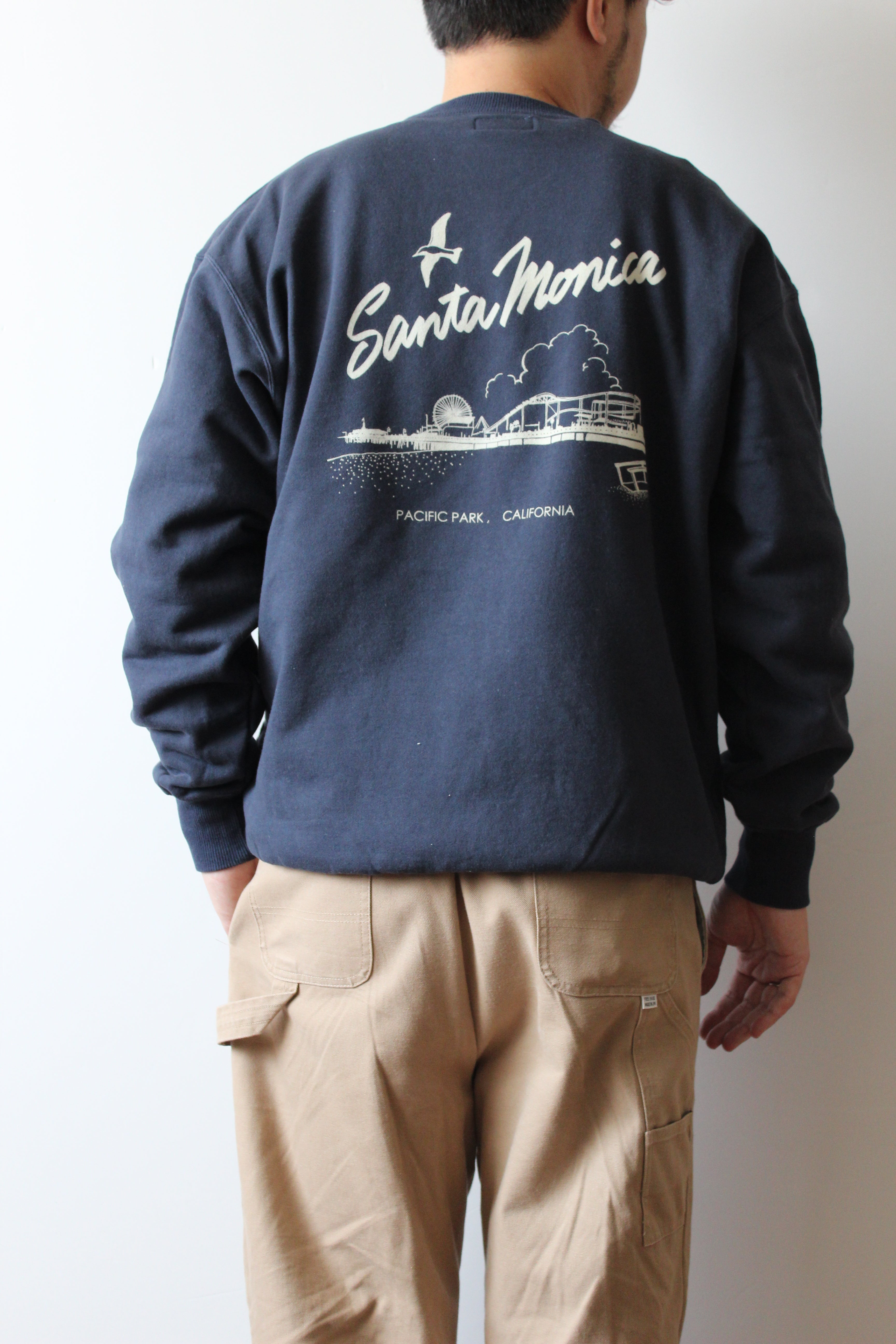 "Santa Monica" クラシッククルースウェット
