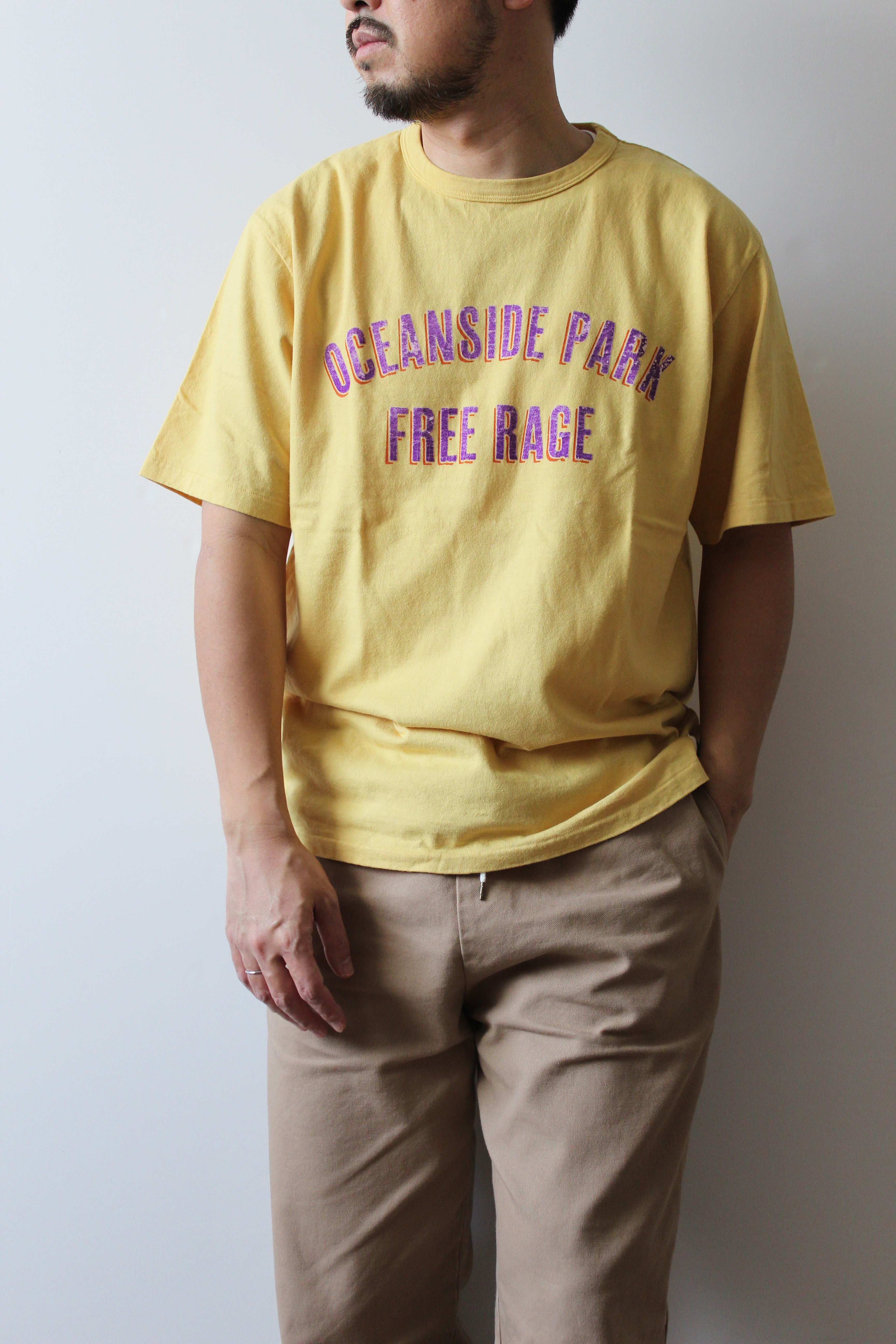 "OCEANSIDE PARK" リサイクルコットンTee