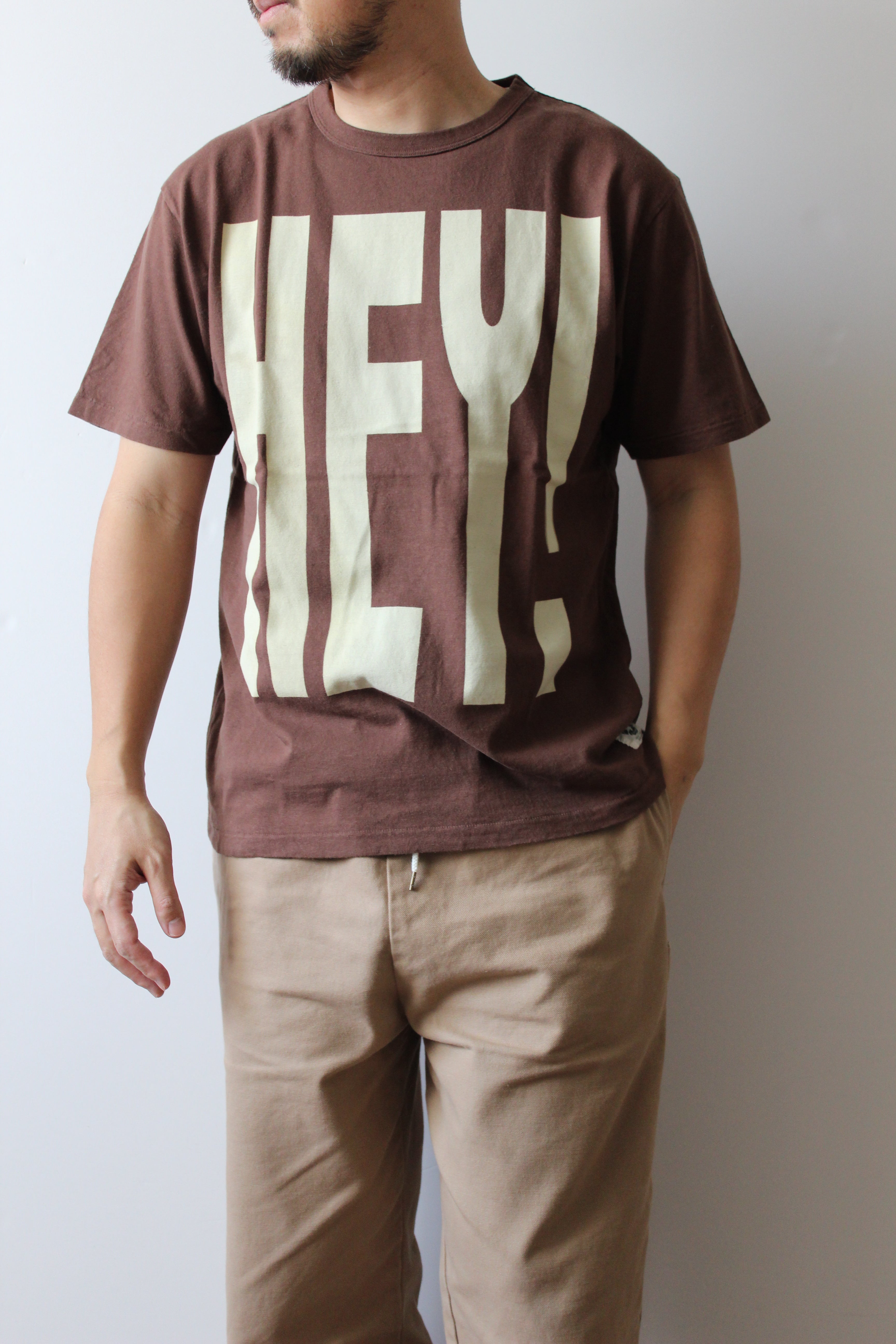"HEY! YOU" リサイクルコットンTee