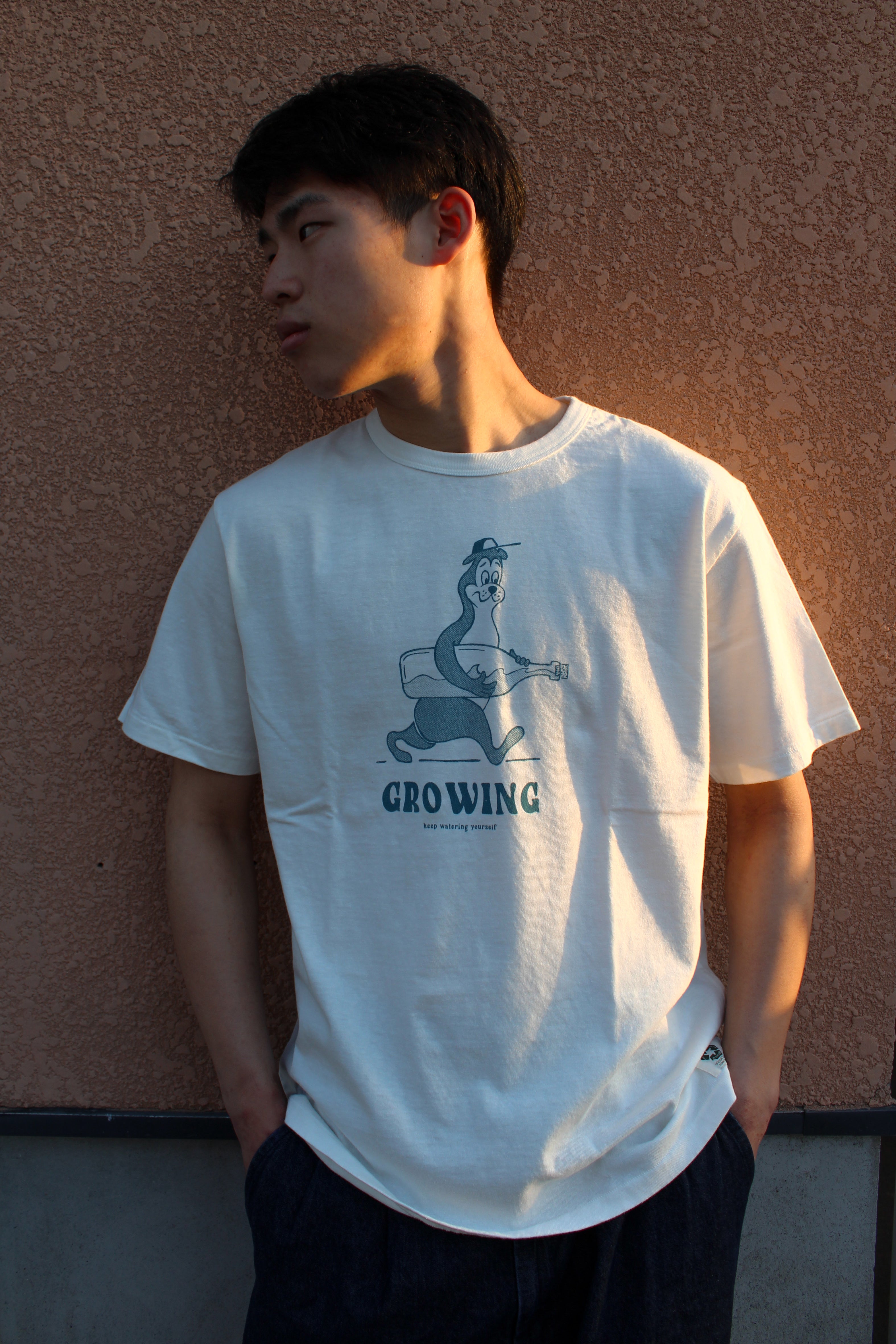 "GROWING vol.1" リサイクルコットンTee