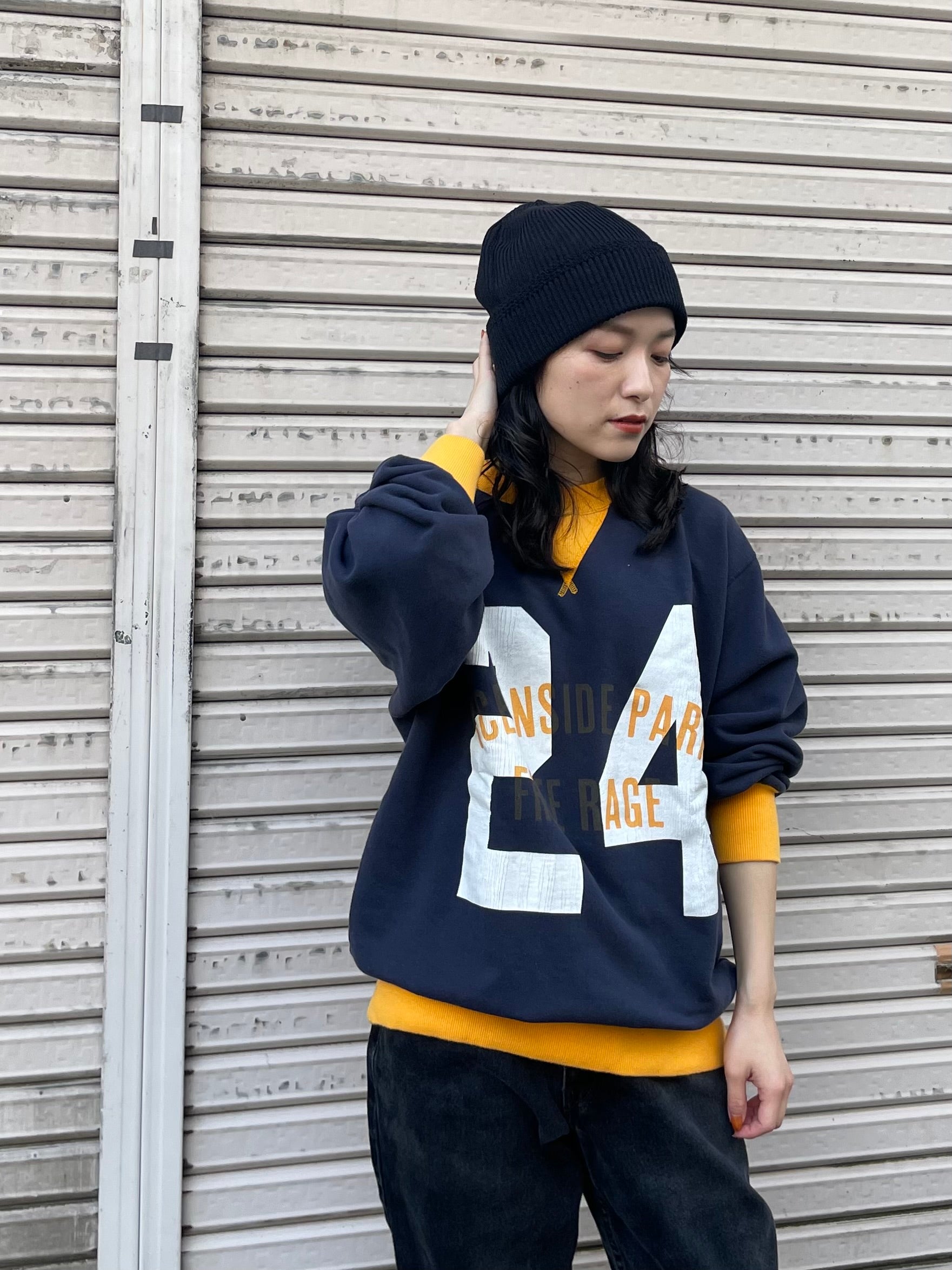 "DIY"リンガークルースウェット