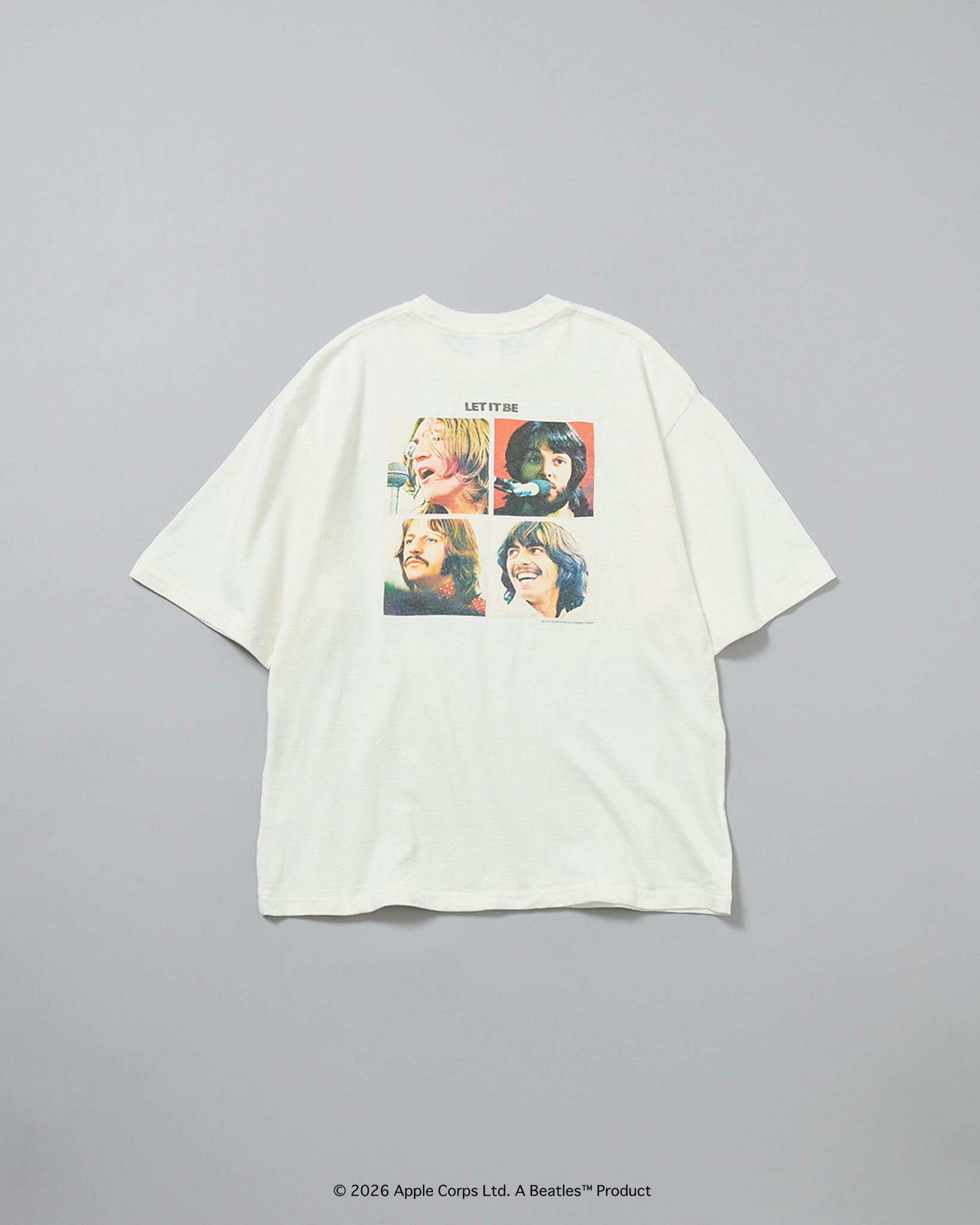 予約商品【THE BEATLES×free rage】Last Release Recycle Cotton S/S Tee