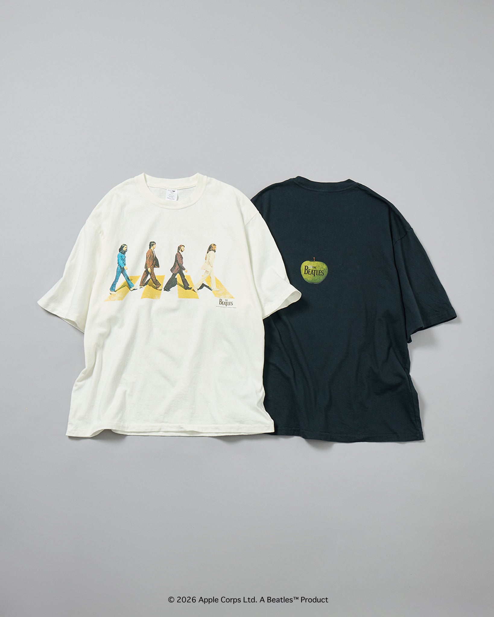 予約商品【THE BEATLES×free rage】Last Recording Recycle Cotton S/S Tee