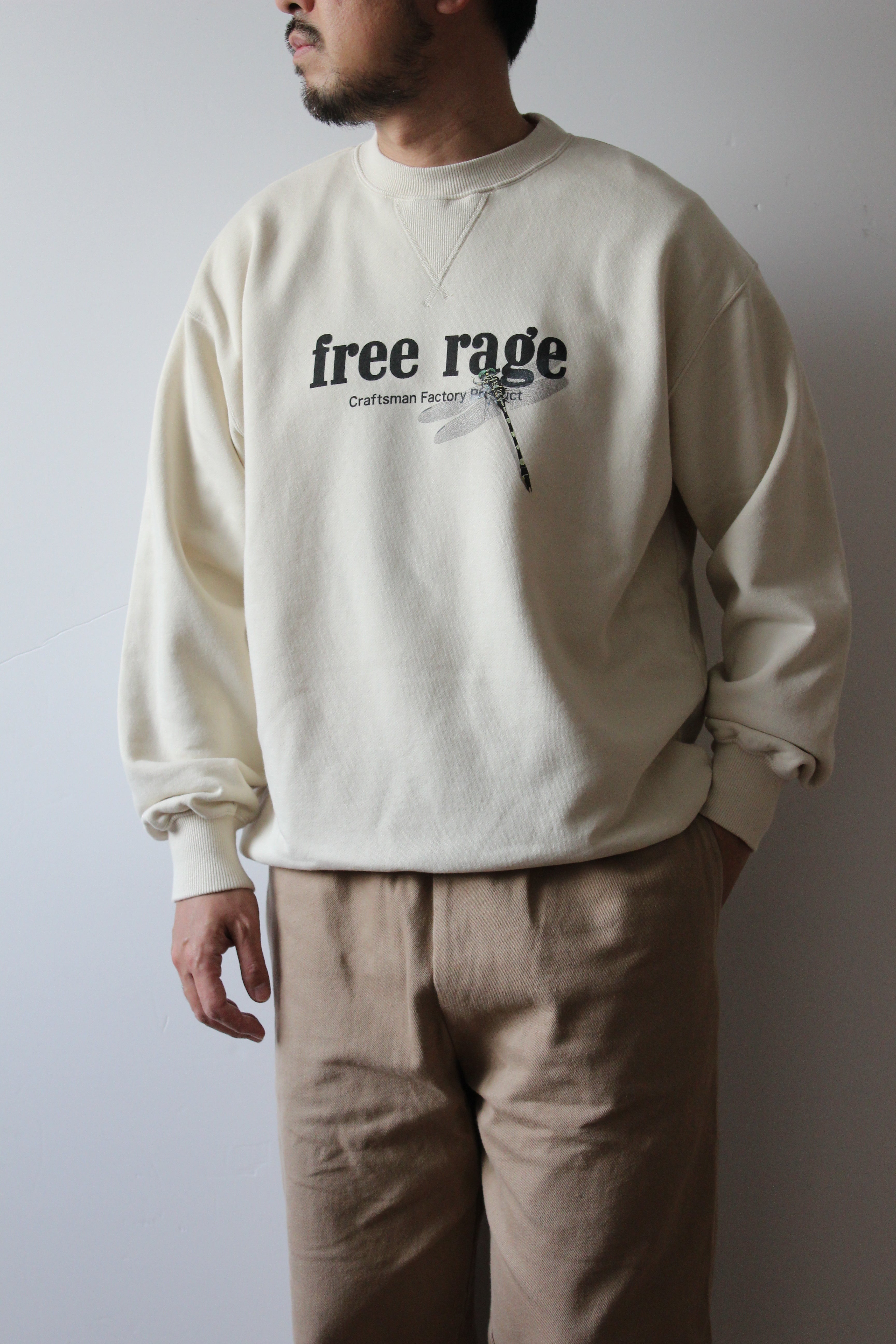 "トンボ" 職人クルースウェット -Official Logo ver,-