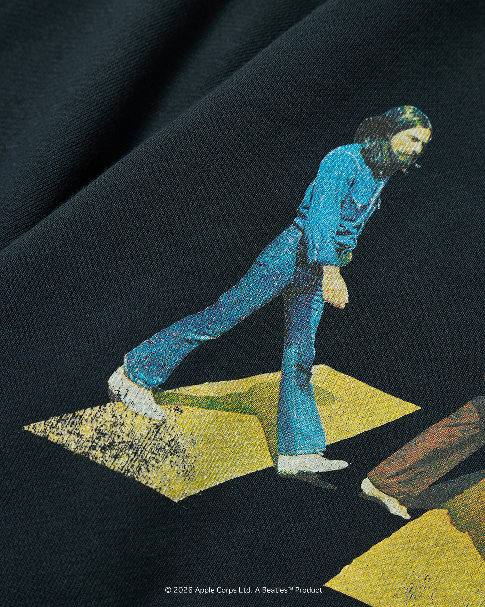 予約商品【THE BEATLES×free rage】Last Recording Raglan Crew Sweat