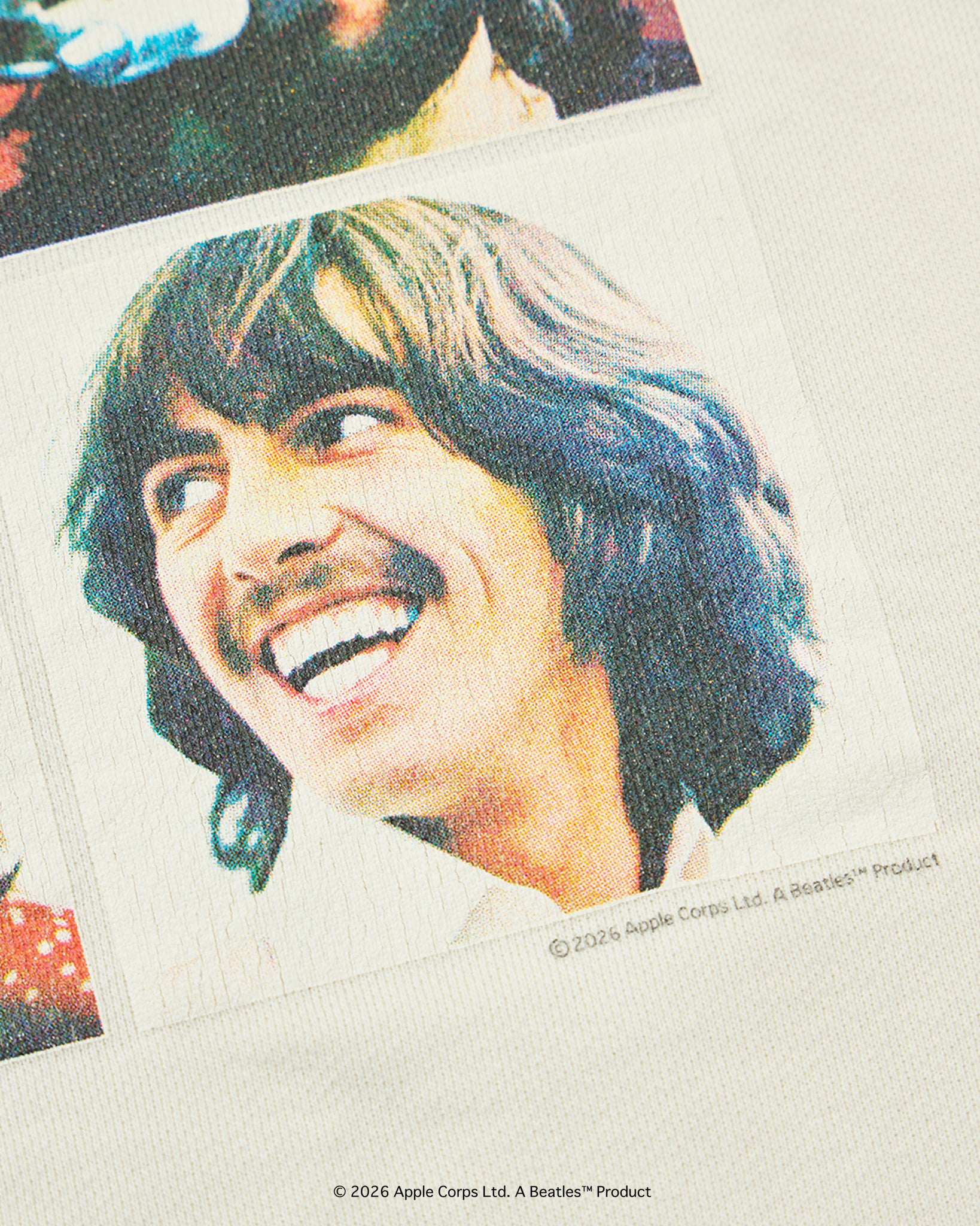 予約商品【THE BEATLES×free rage】Last Release Raglan Crew Sweat