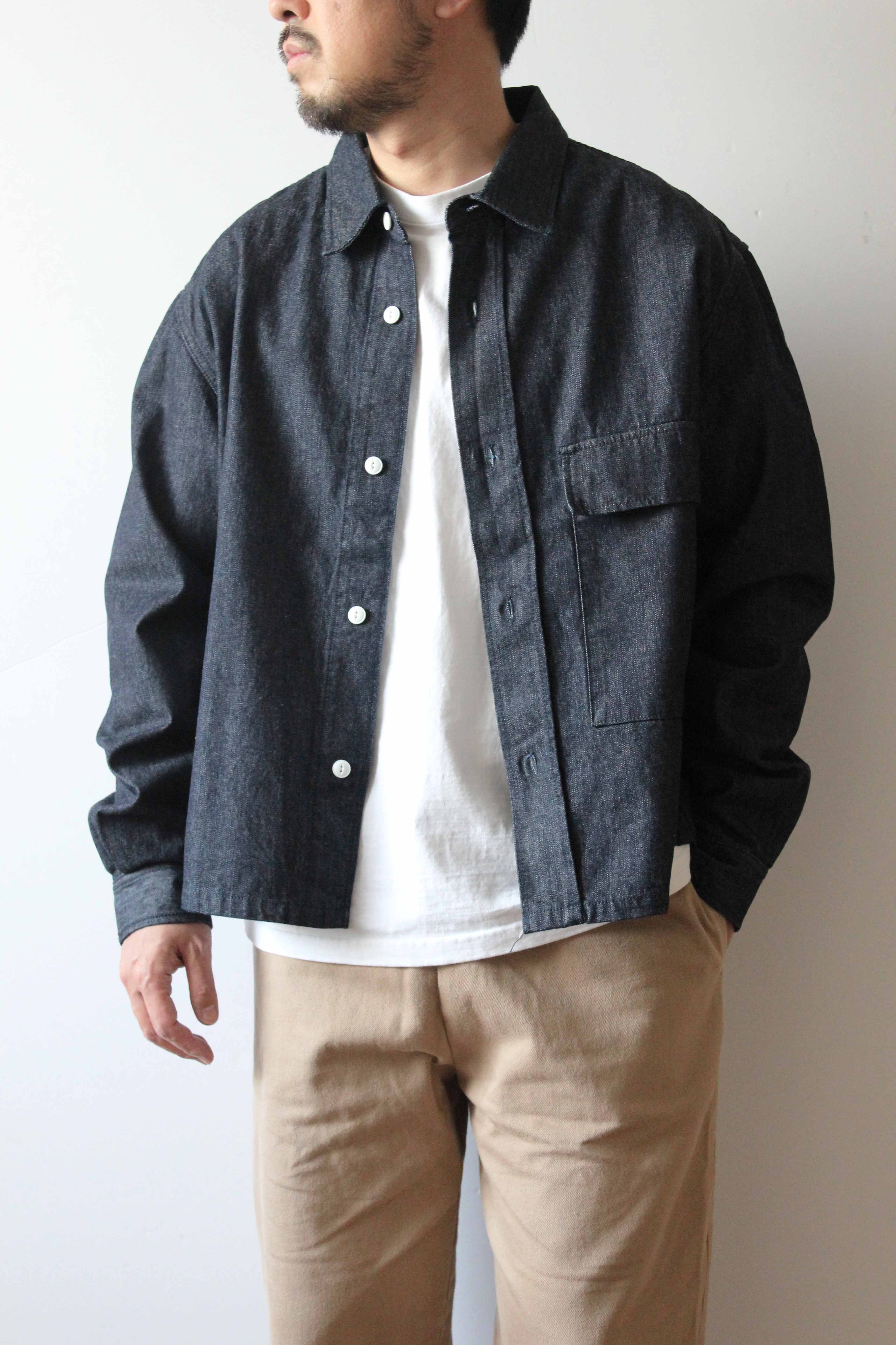 【先行予約限定】"CRAFTSMAN VIBES ONLY" 10ozデニムCPOシャツ