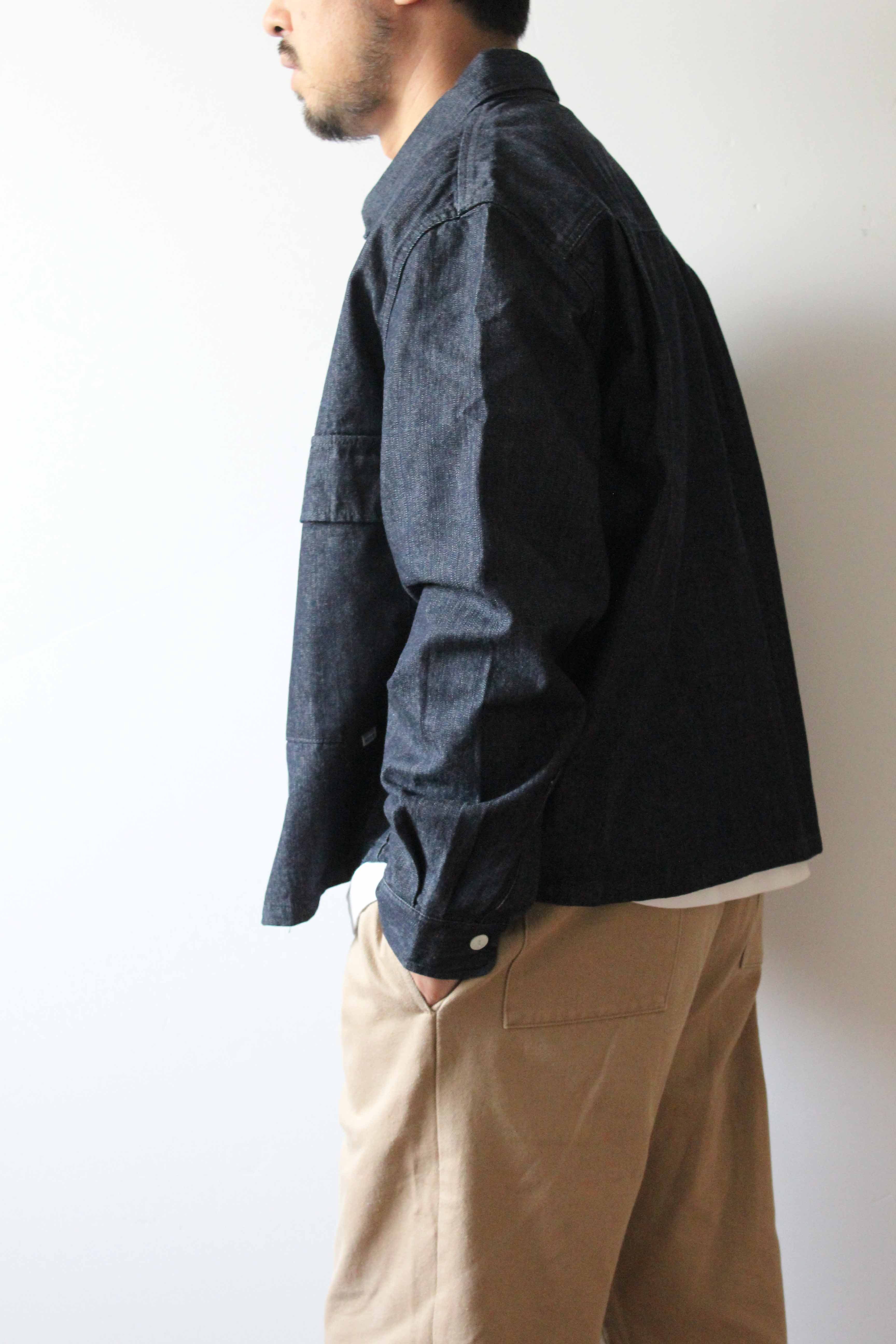 【先行予約限定】"CRAFTSMAN VIBES ONLY" 10ozデニムCPOシャツ
