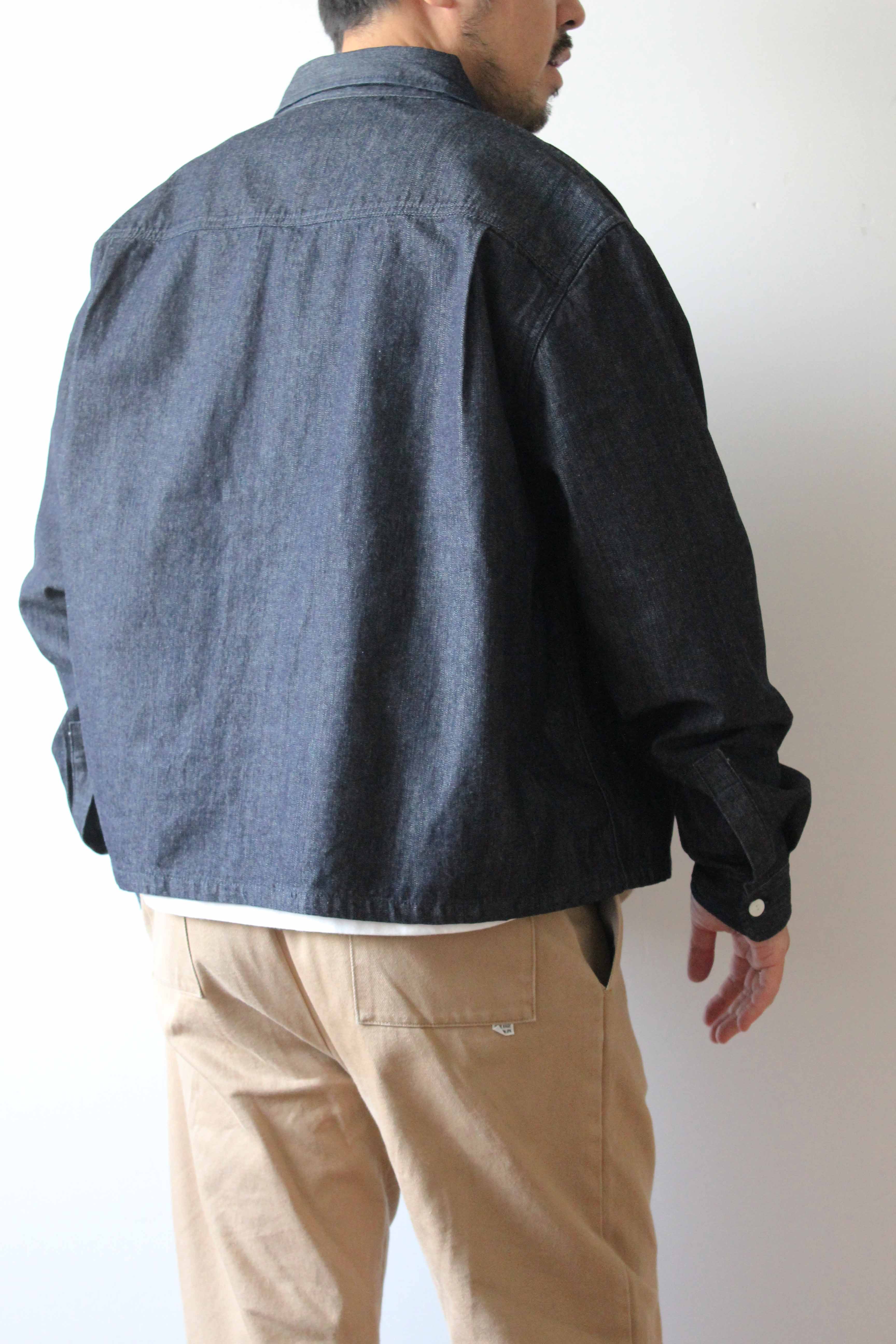 【先行予約限定】"CRAFTSMAN VIBES ONLY" 10ozデニムCPOシャツ