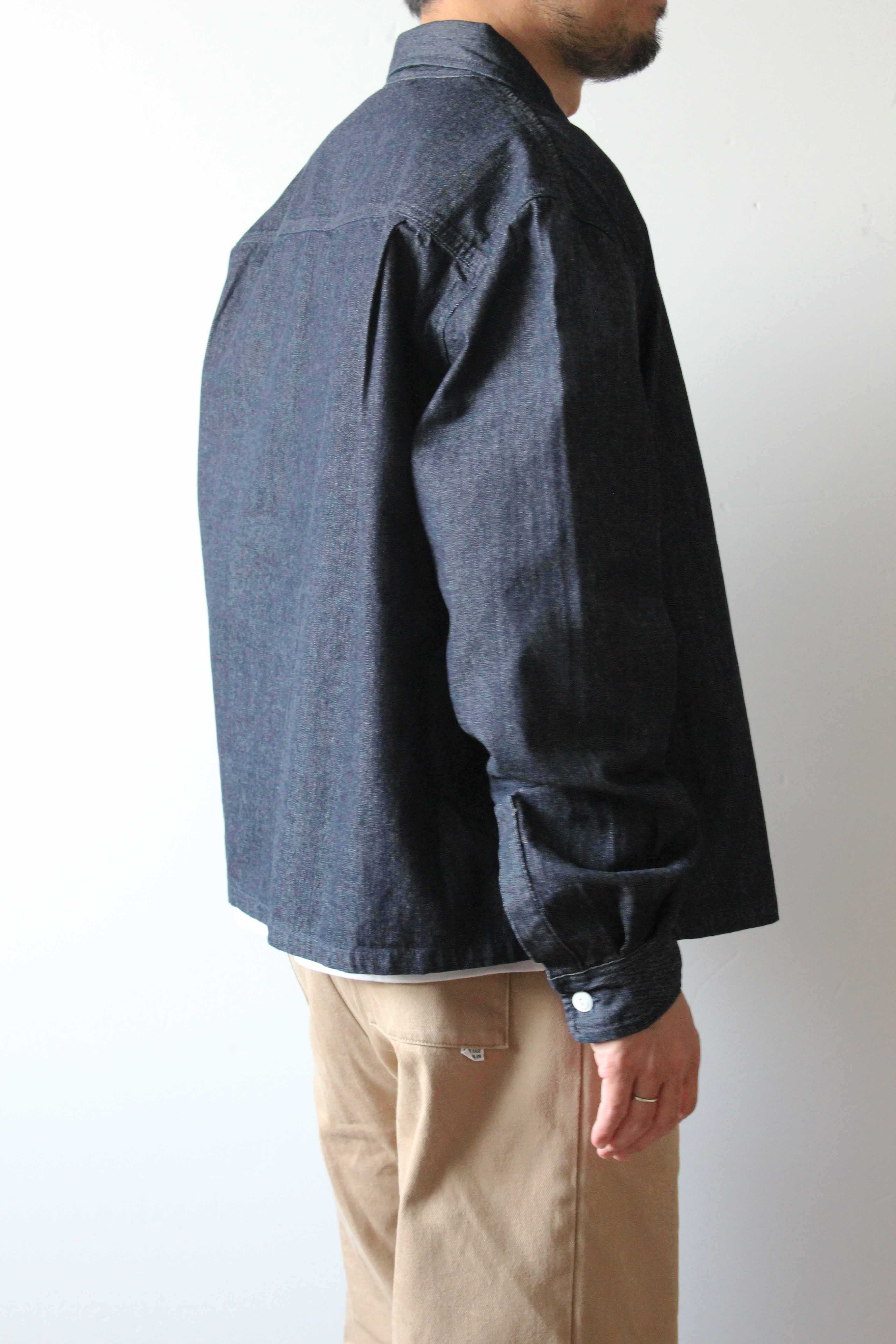 【先行予約限定】"CRAFTSMAN VIBES ONLY" 10ozデニムCPOシャツ