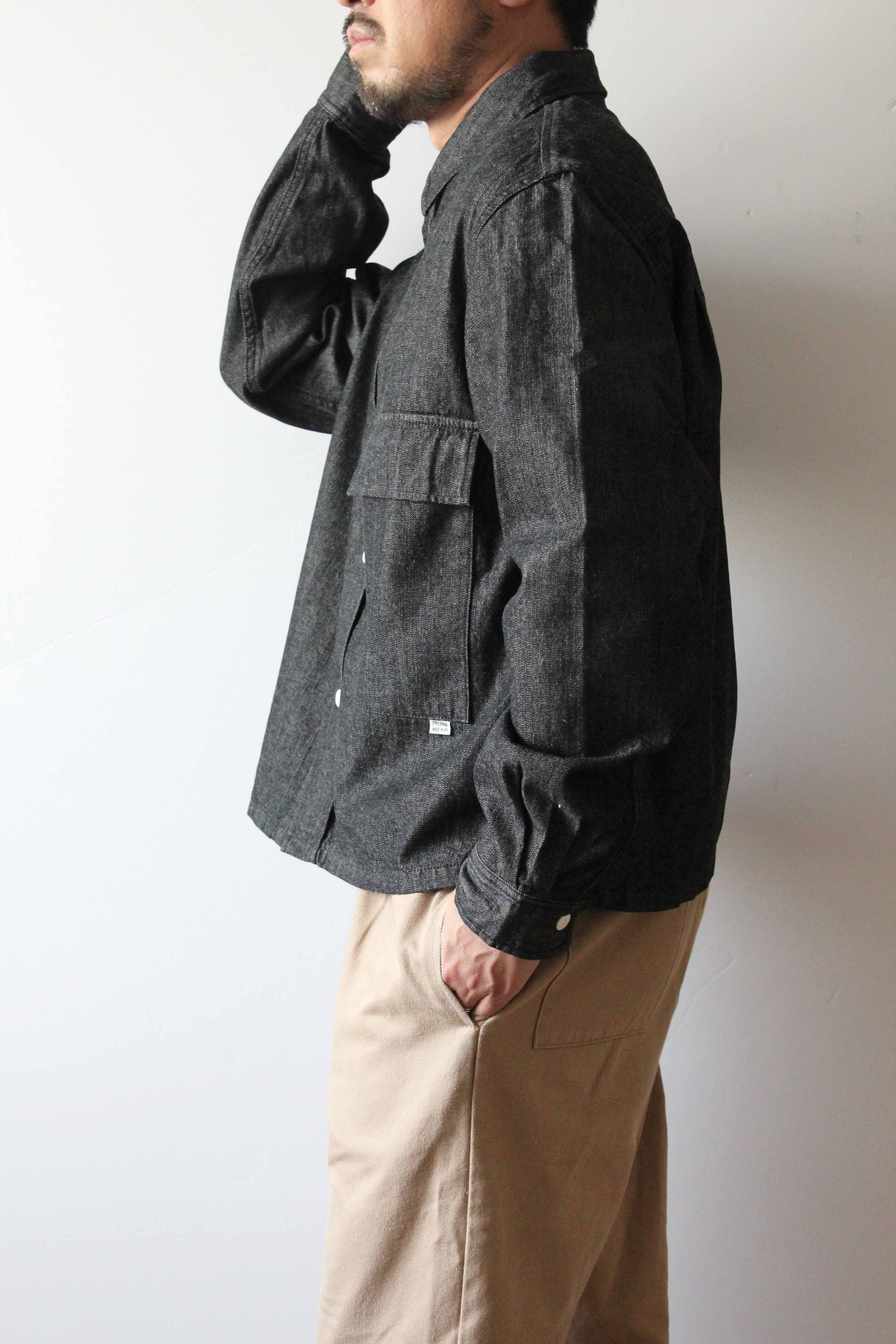 【先行予約限定】"CRAFTSMAN VIBES ONLY" 10ozデニムCPOシャツ