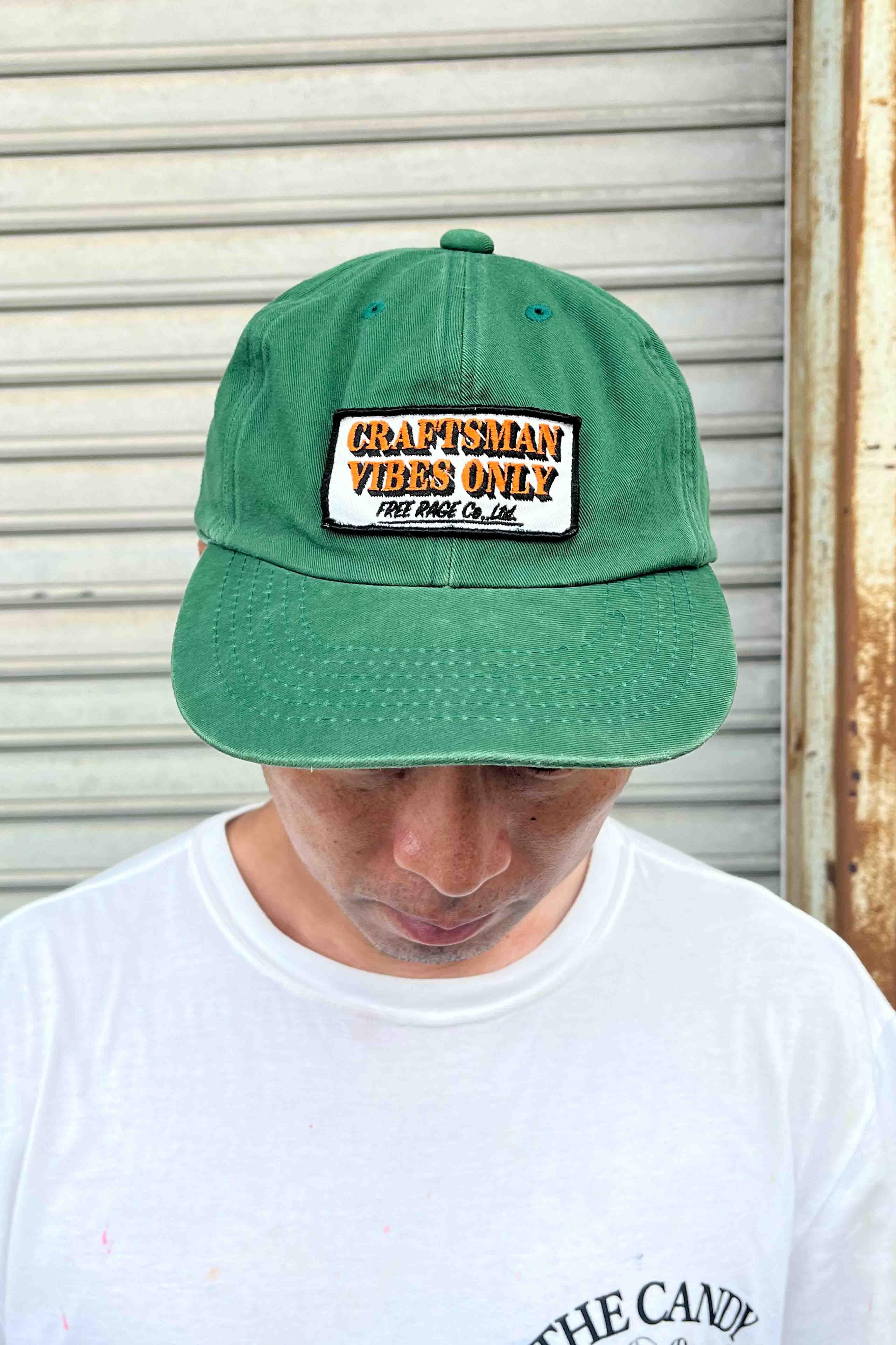 "CRAFTSMAN VIBES ONLY" 6パネルキャップ -One Year Later ver,-
