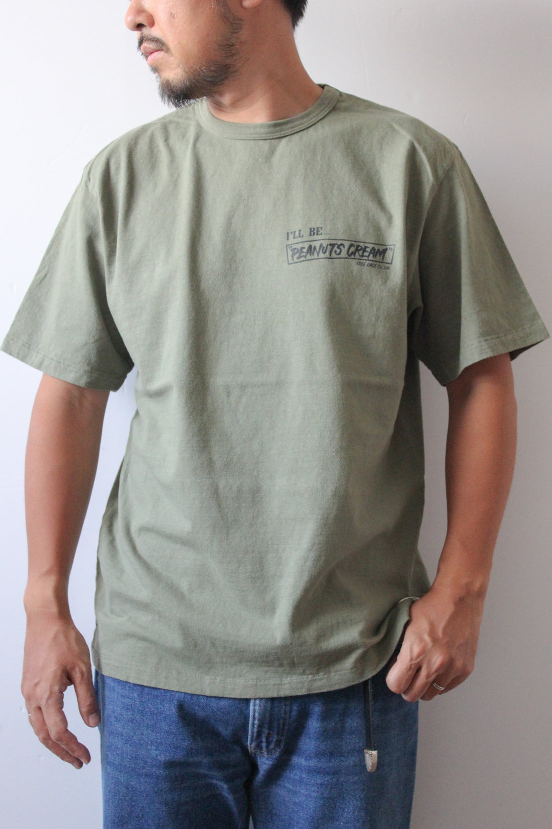 "PEANUTS CREAM vol.2" リサイクルコットンTee