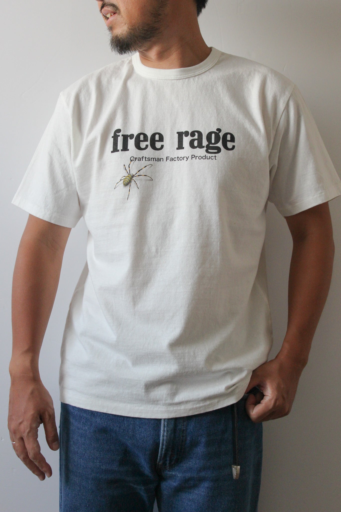 【予約商品】"クモ" 職人Tee -Official Logo ver,-