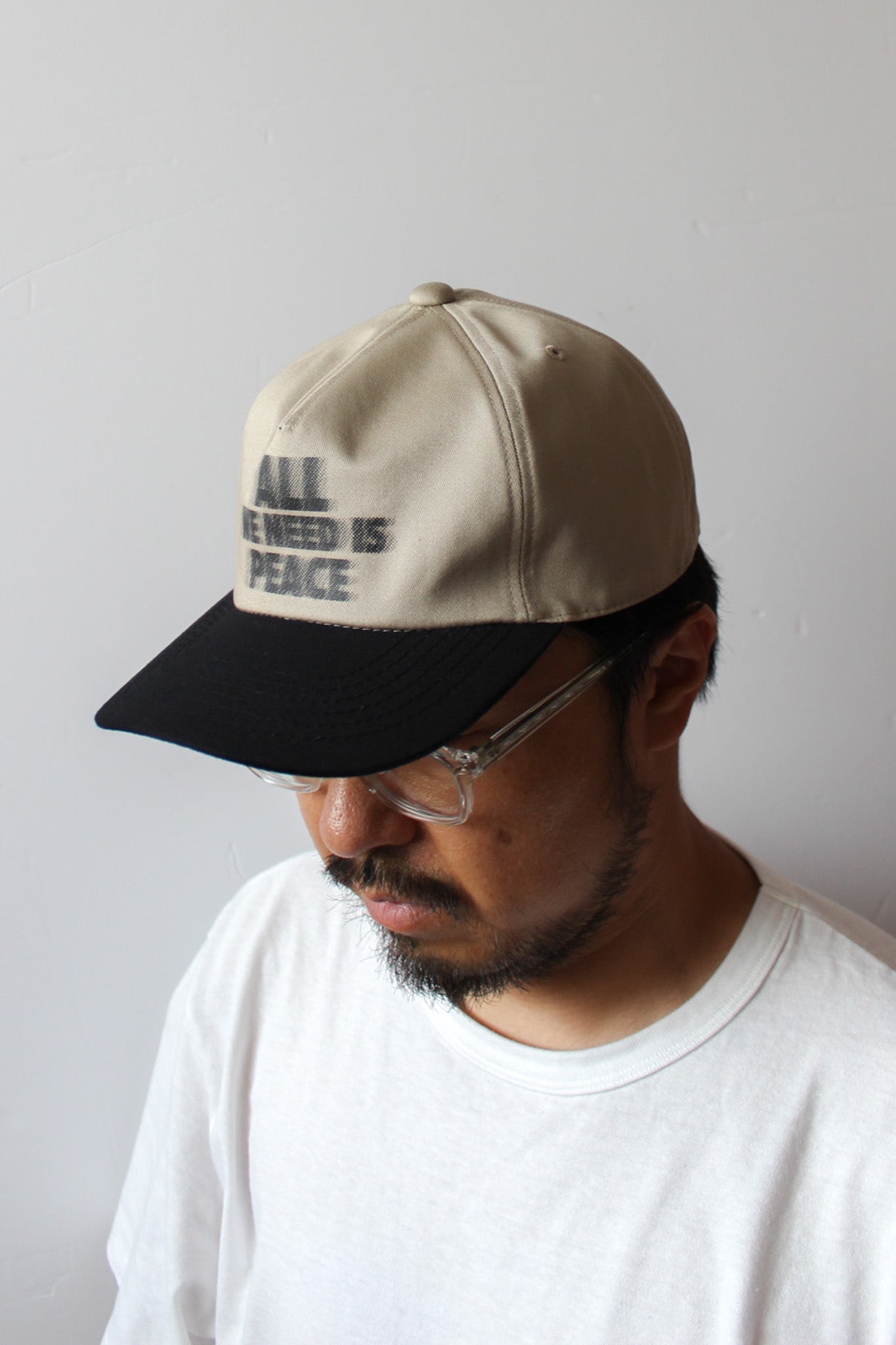 【先行予約商品】"LOGO" トラッカーキャップ/ALL WE NEED IS PEACE