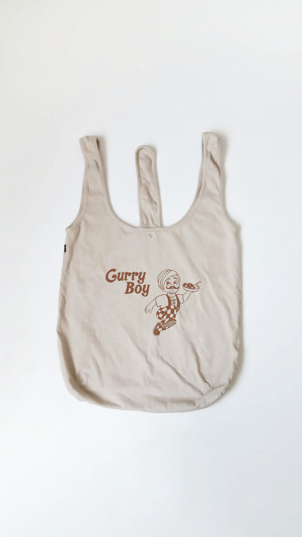 予約・"Curry Boy" リサイクルコットンエコバッグ
