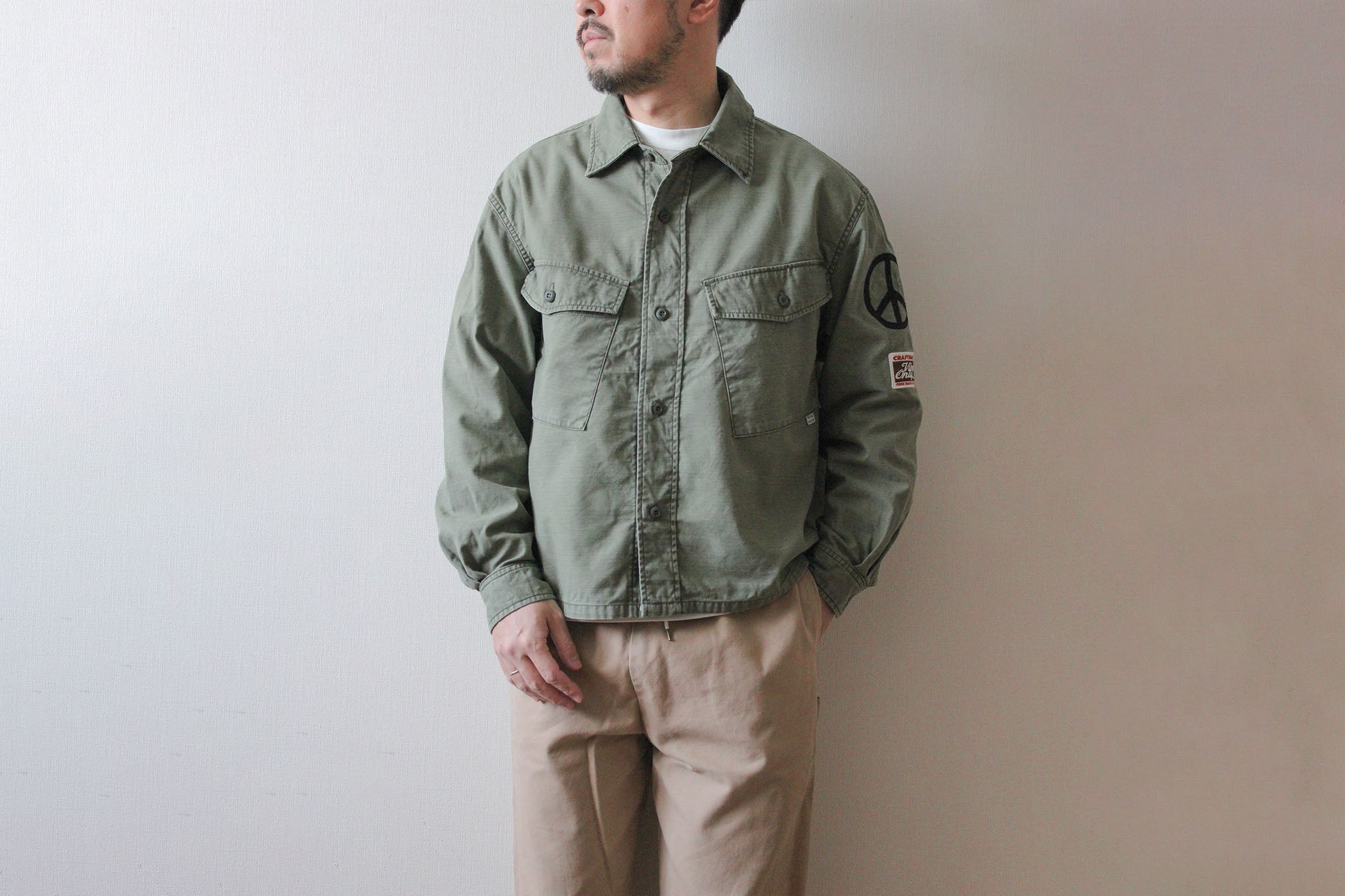 【先行予約】"BACK SATEEN" ユーティリティシャツ/CRAFTSMAN VIBES ONLY 2026