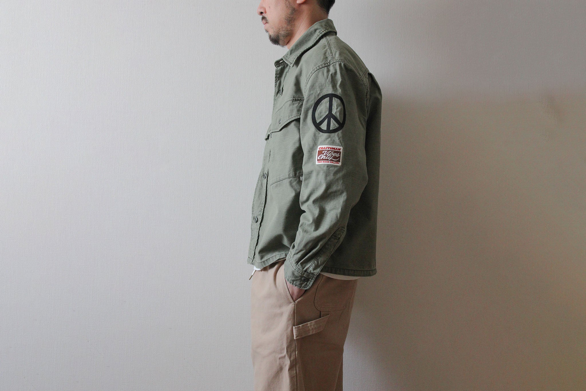 【先行予約】"BACK SATEEN" ユーティリティシャツ/CRAFTSMAN VIBES ONLY 2026