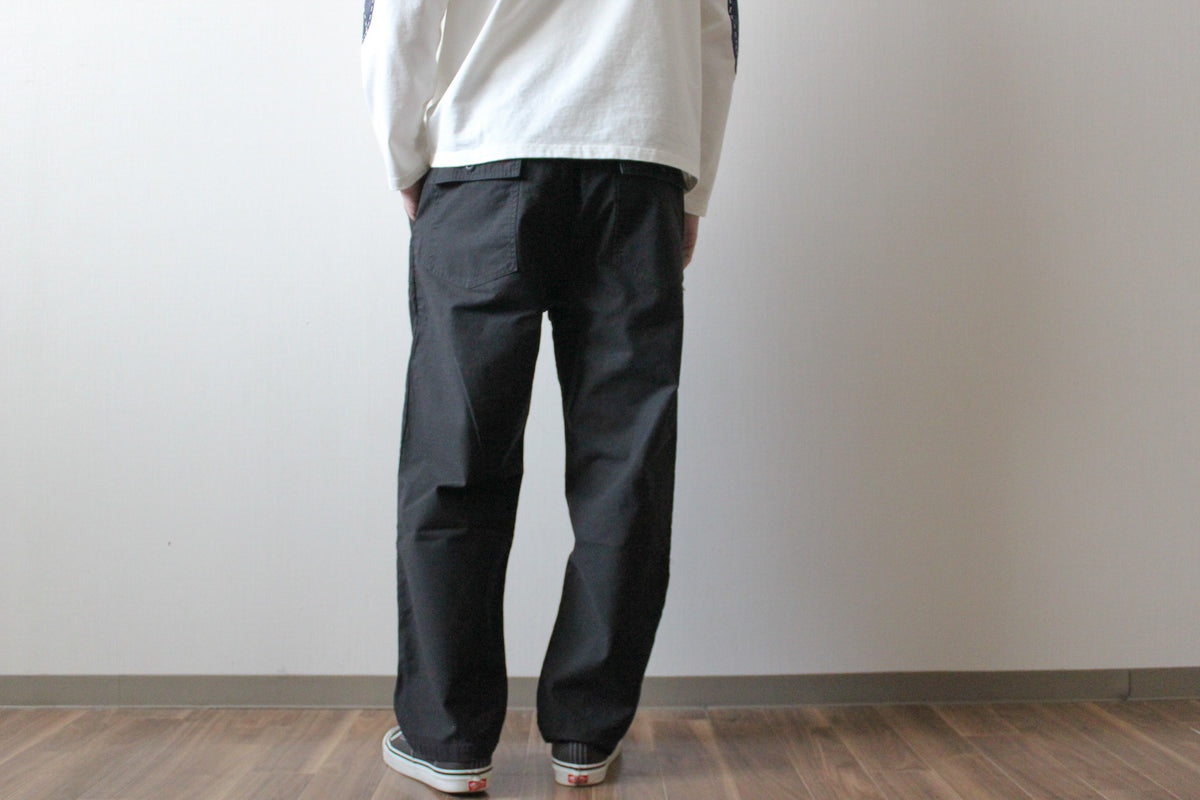 "BACK SATEEN" ユーティリティーイージーパンツ