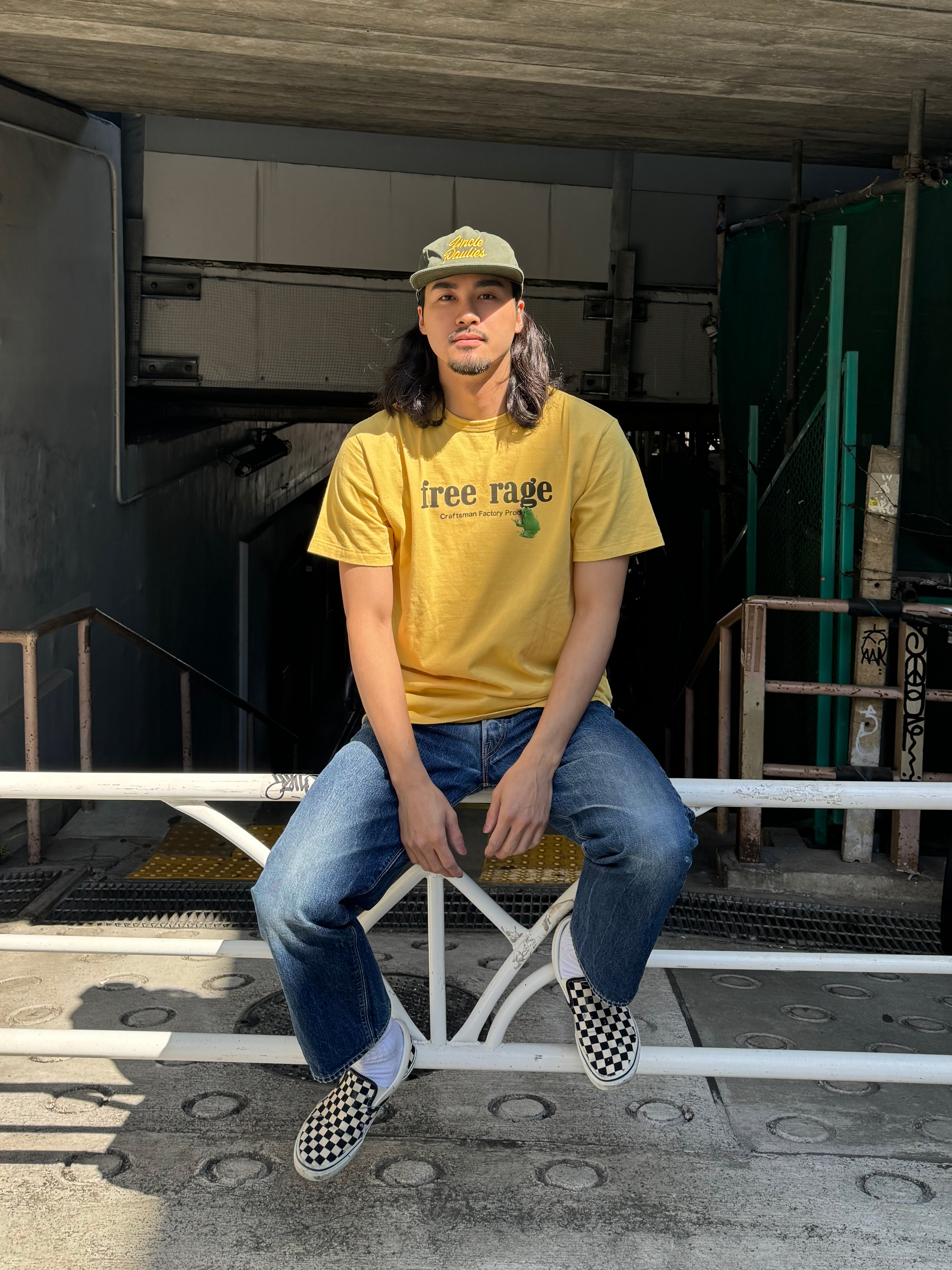"アオガエル" 職人Tee -Official Logo ver,-