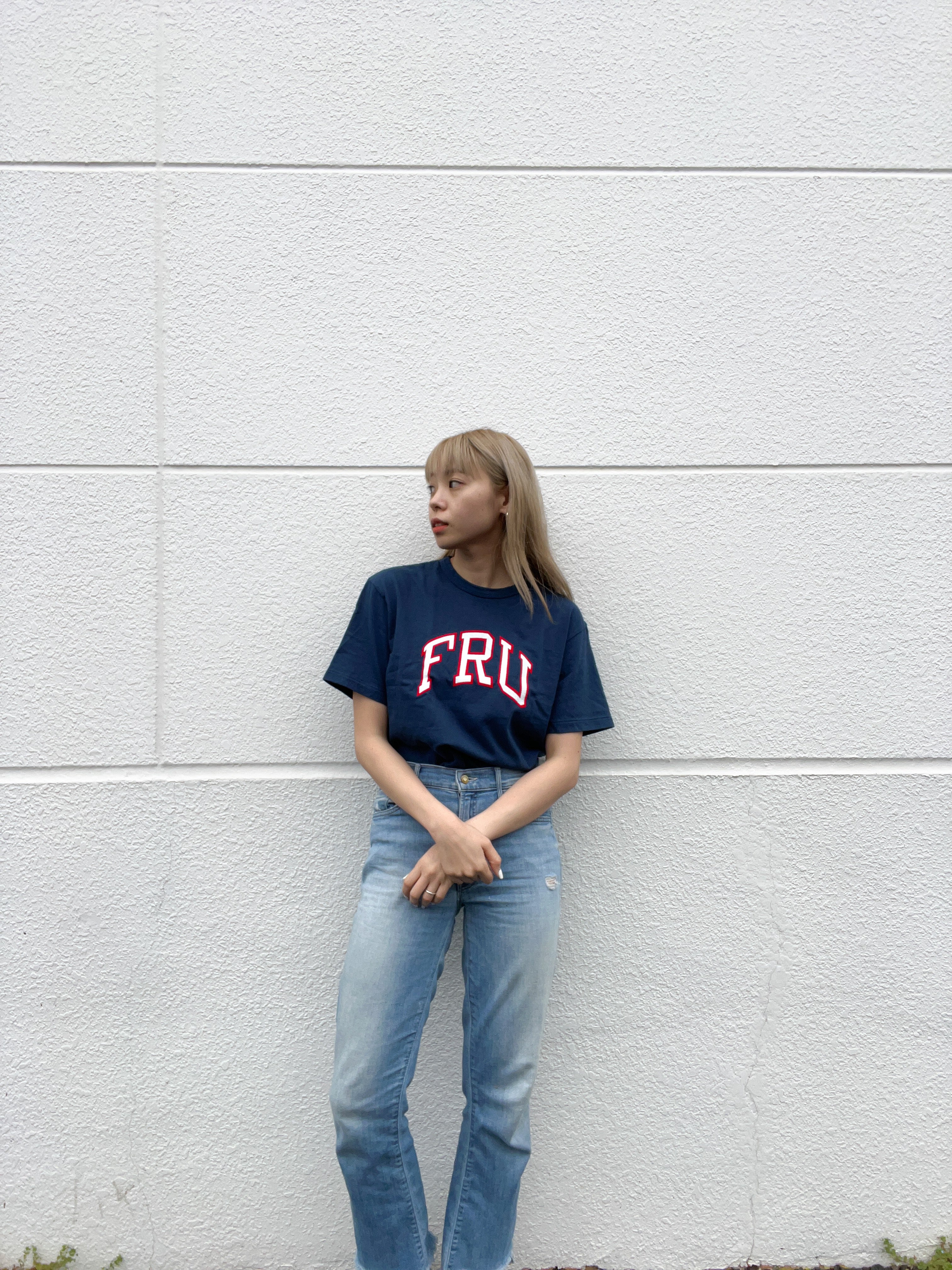 &quot;FRU&quot; リサイクルコットンTee