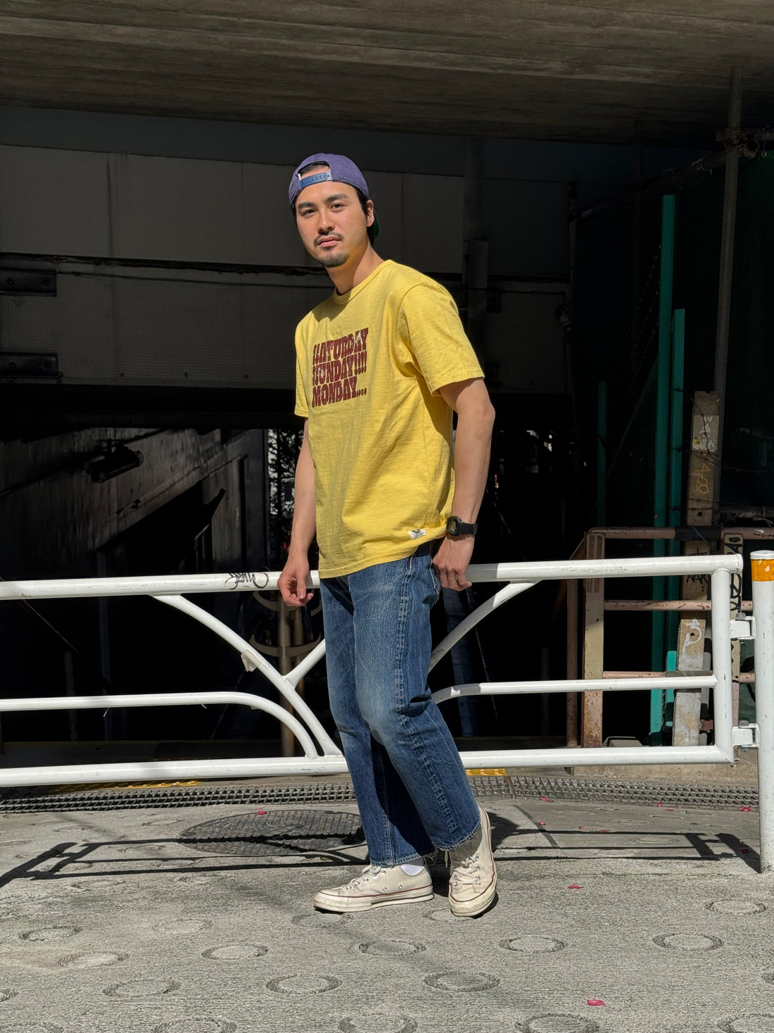 "WEEKEND vol.1" リサイクルコットンTee