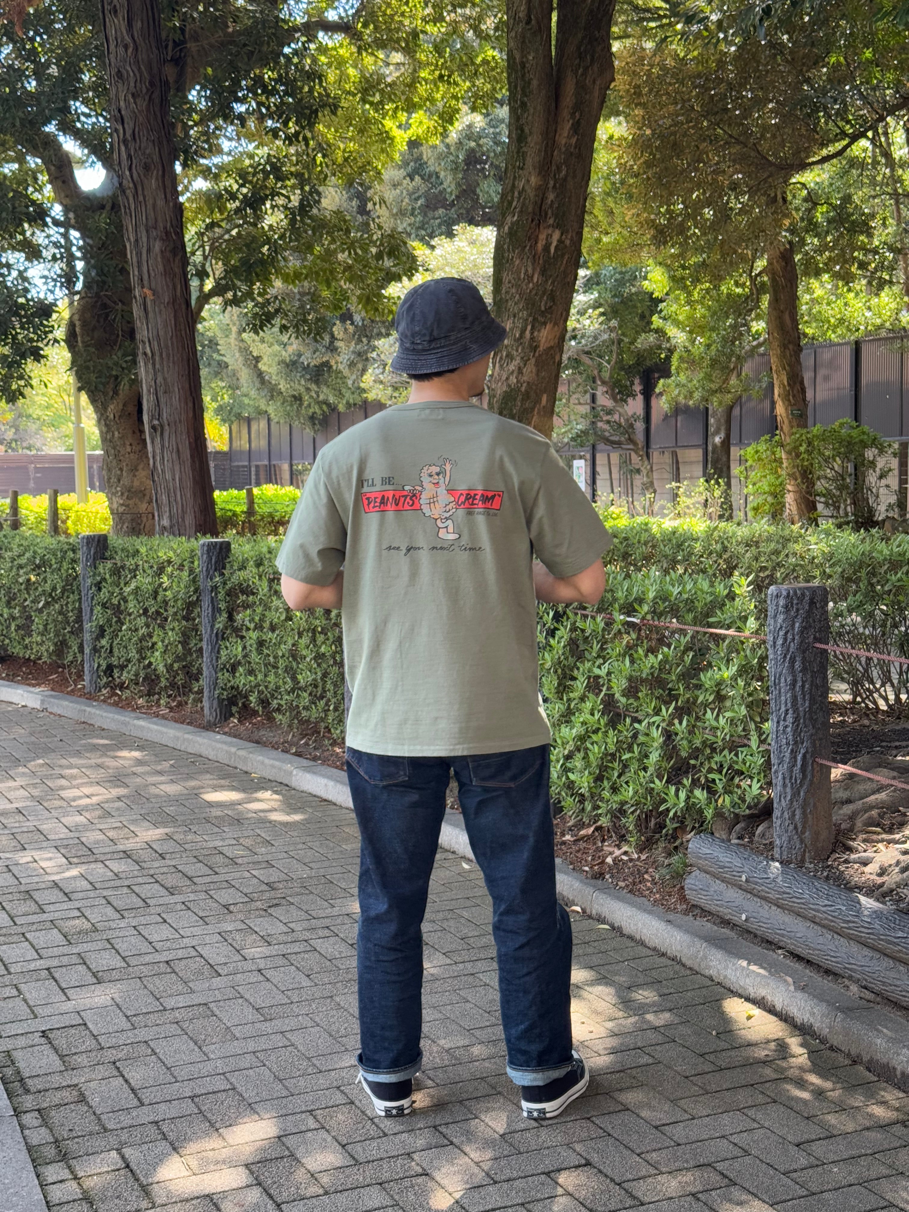 "PEANUTS CREAM vol.2" リサイクルコットンTee