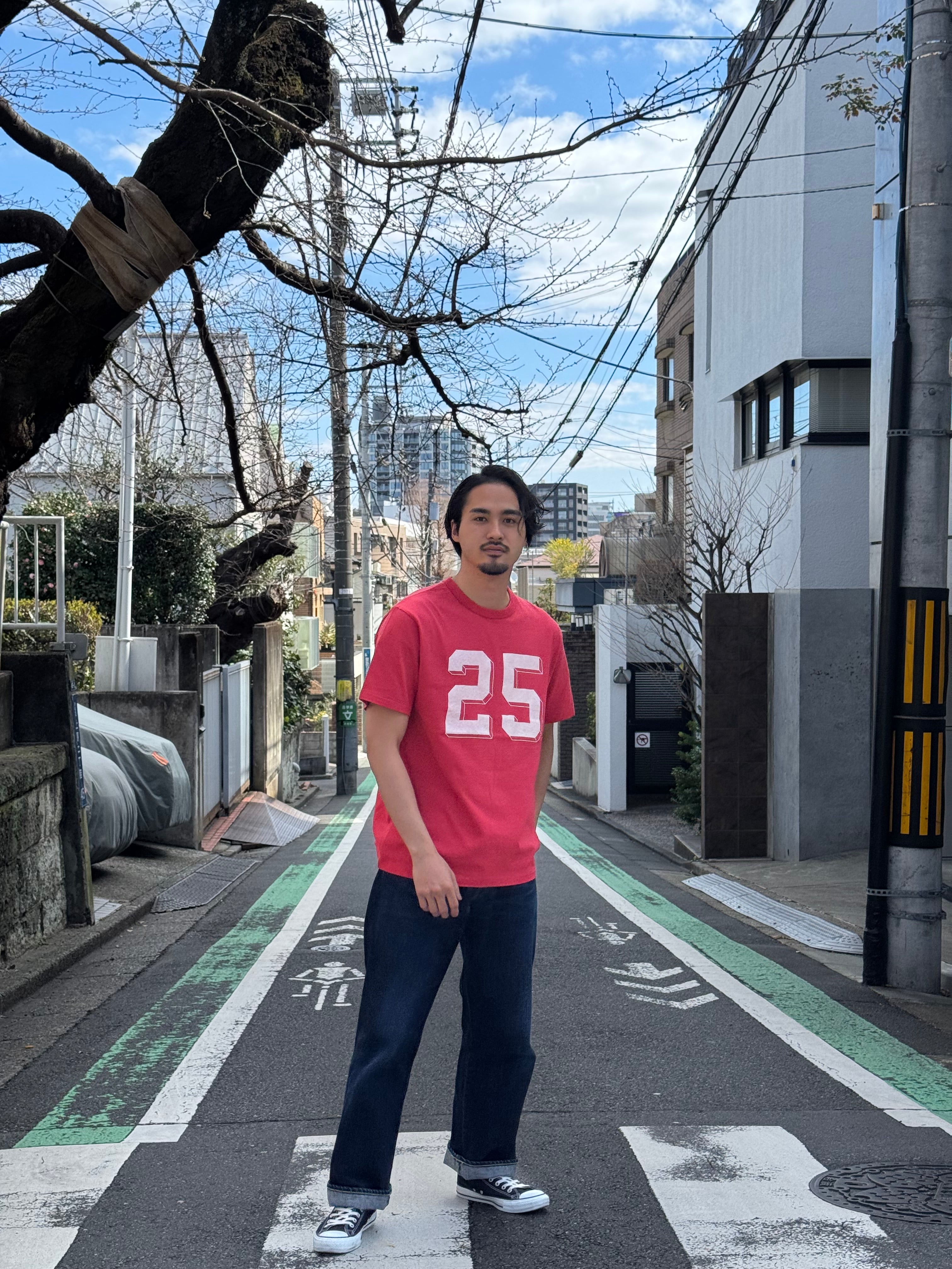 【サンプル】"No.25" リサイクルコットンTee