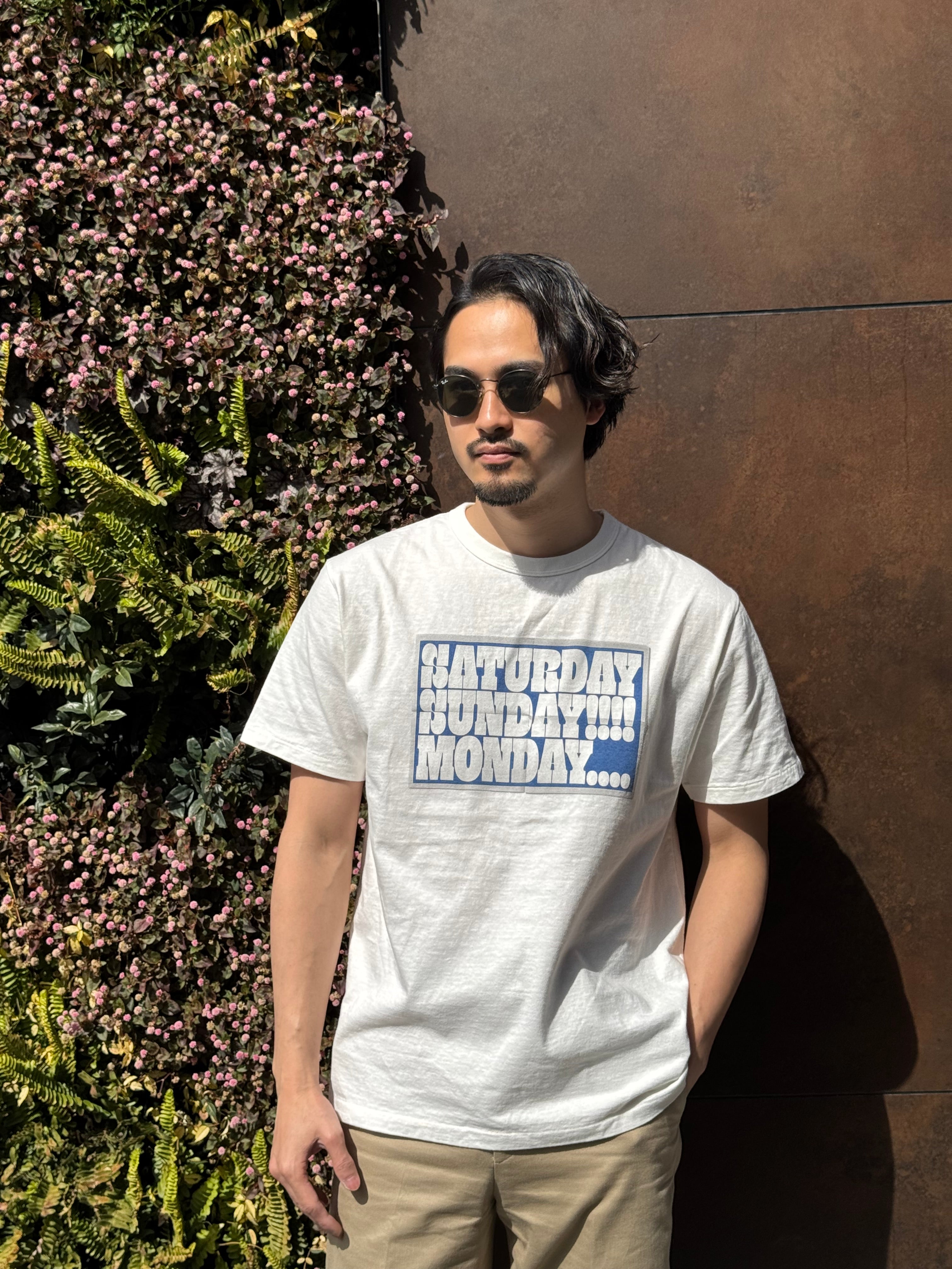 【サンプル】"WEEKEND vol.2" リサイクルコットンTee