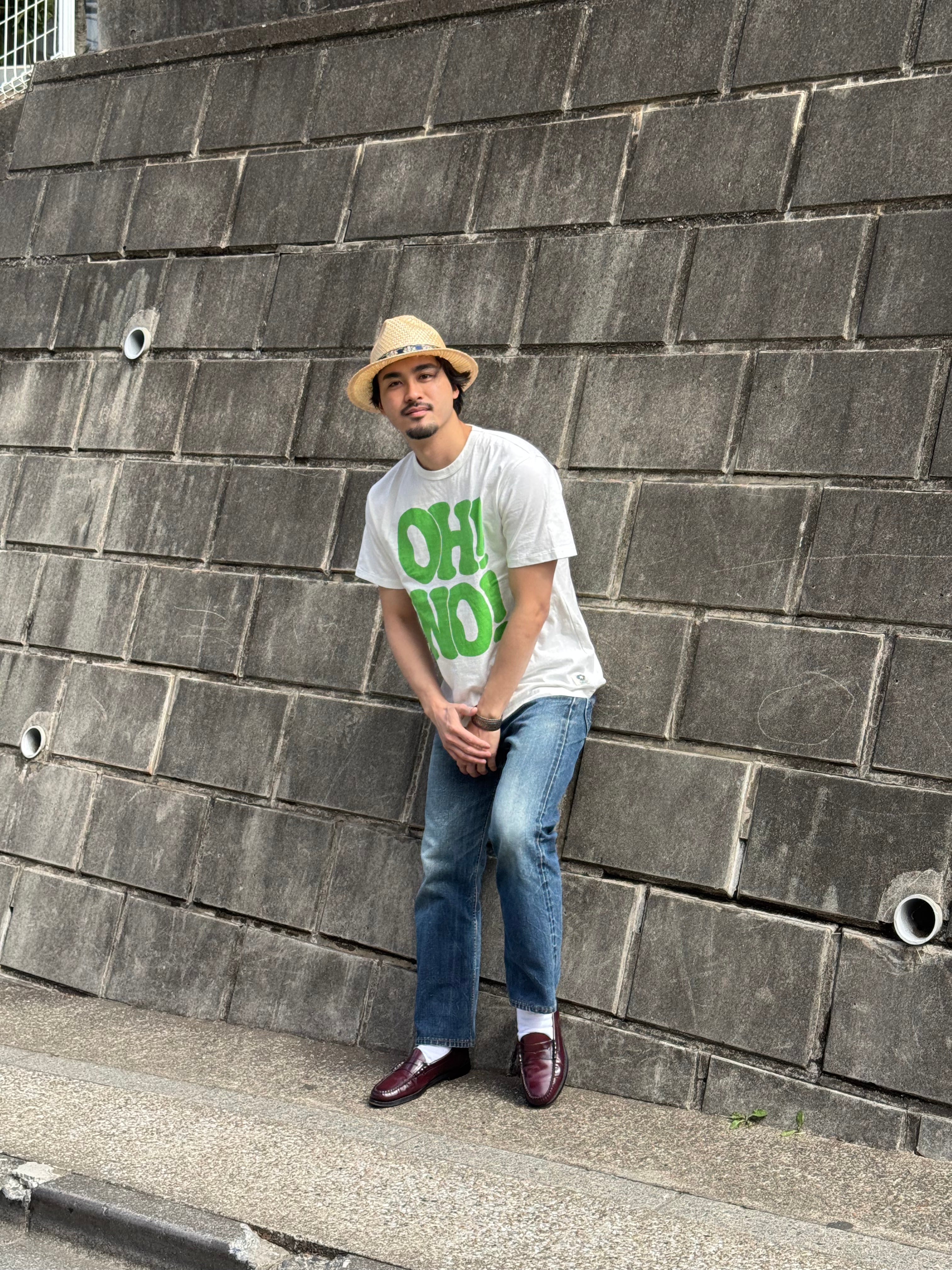 【サンプル】"OH!…" リサイクルコットンTee