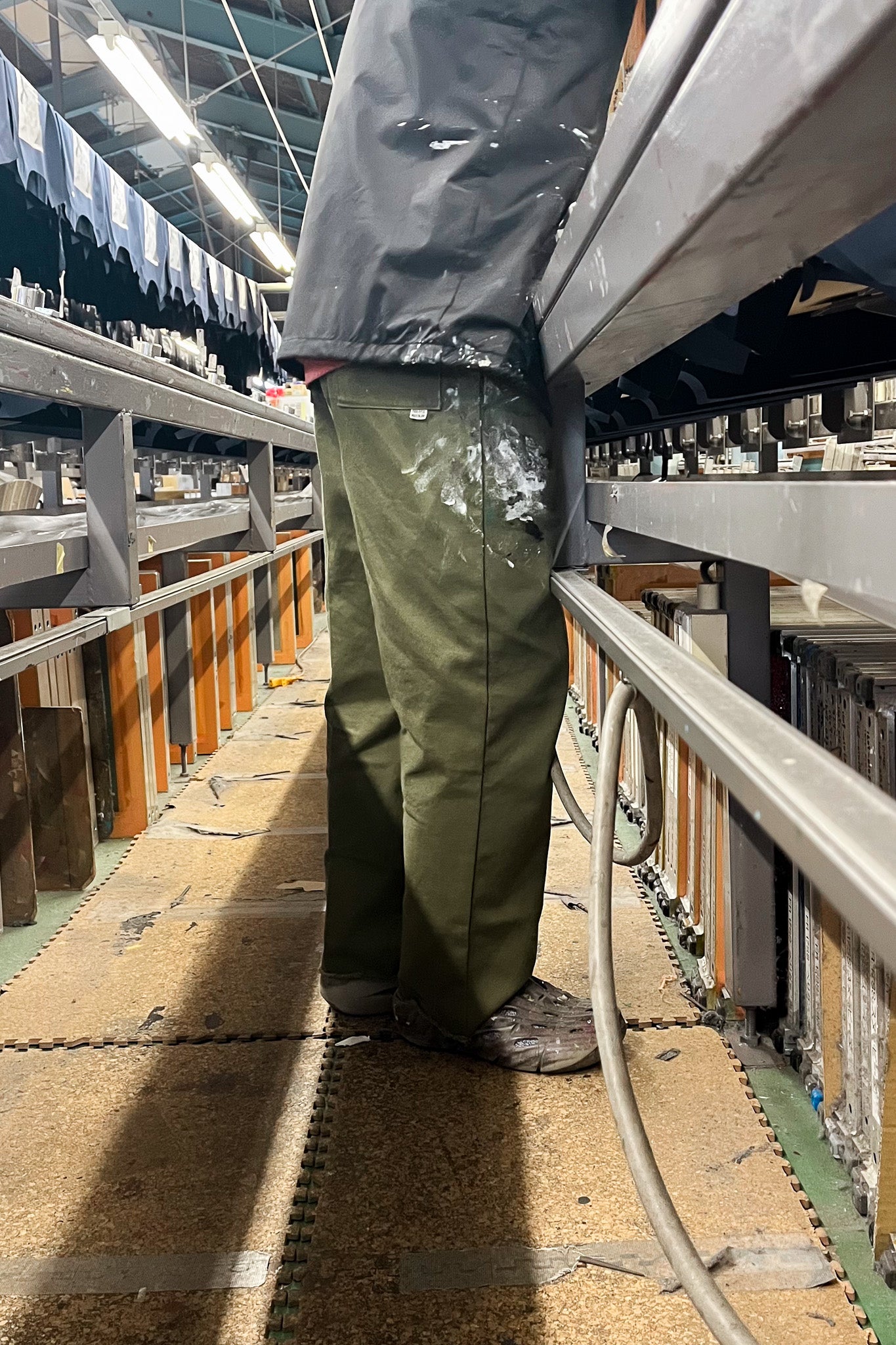 "Craftsman" リアルワークパンツ - ARMY GREEN