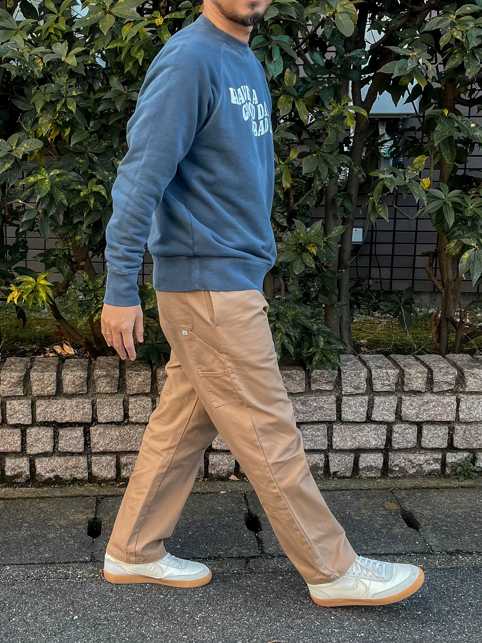 "HAVE A GOOD DAY & BAD DAY" ヴィンテージスウェット