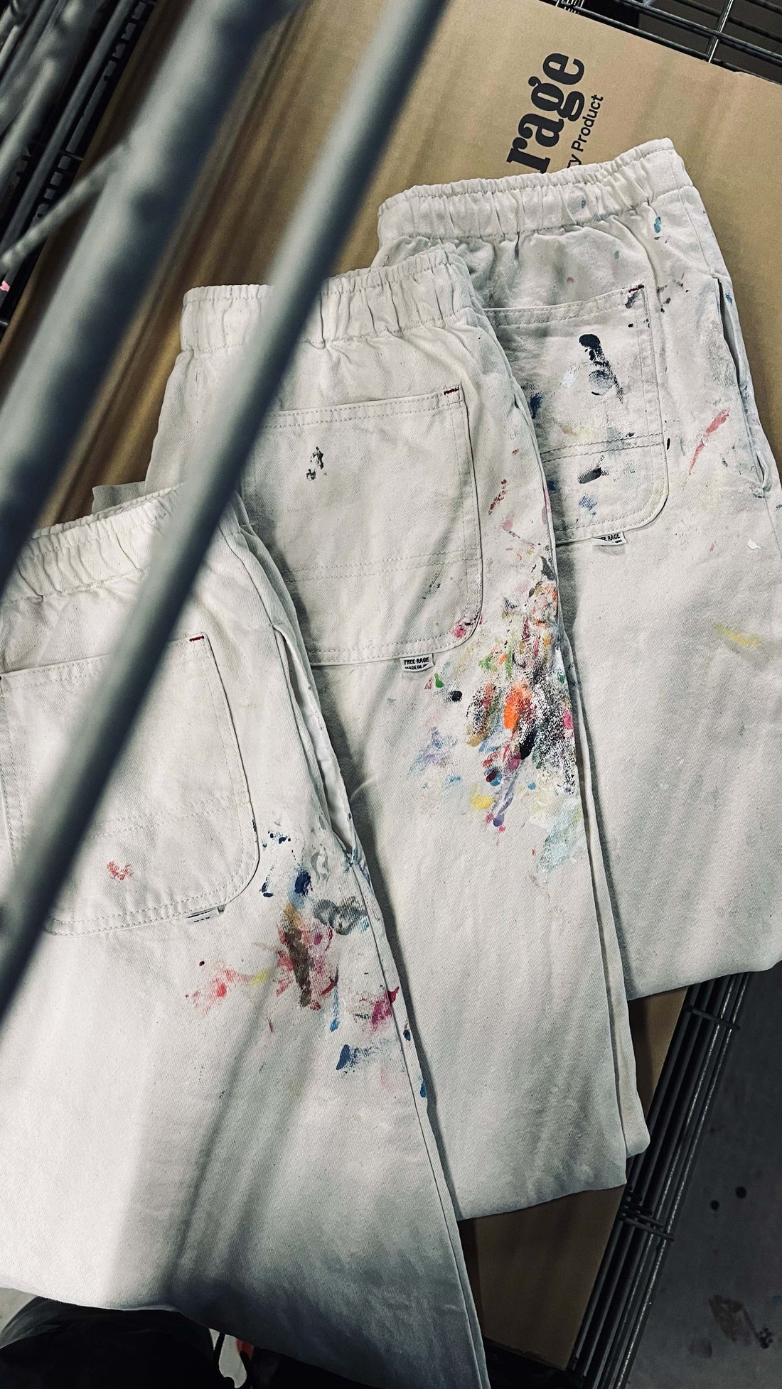 "Craftsman" リアルワークパンツ - ECRU