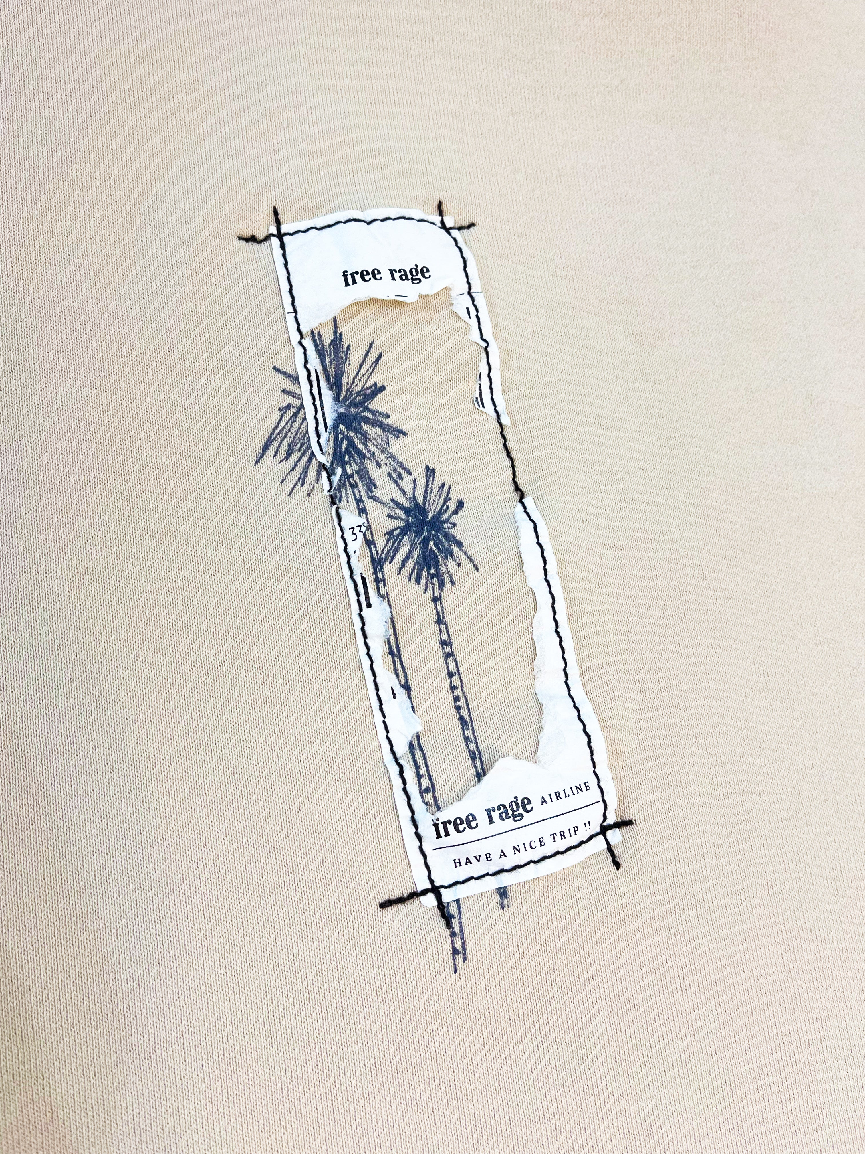 "NICE TO MEET...LA" ハンドペイントクルースウェット