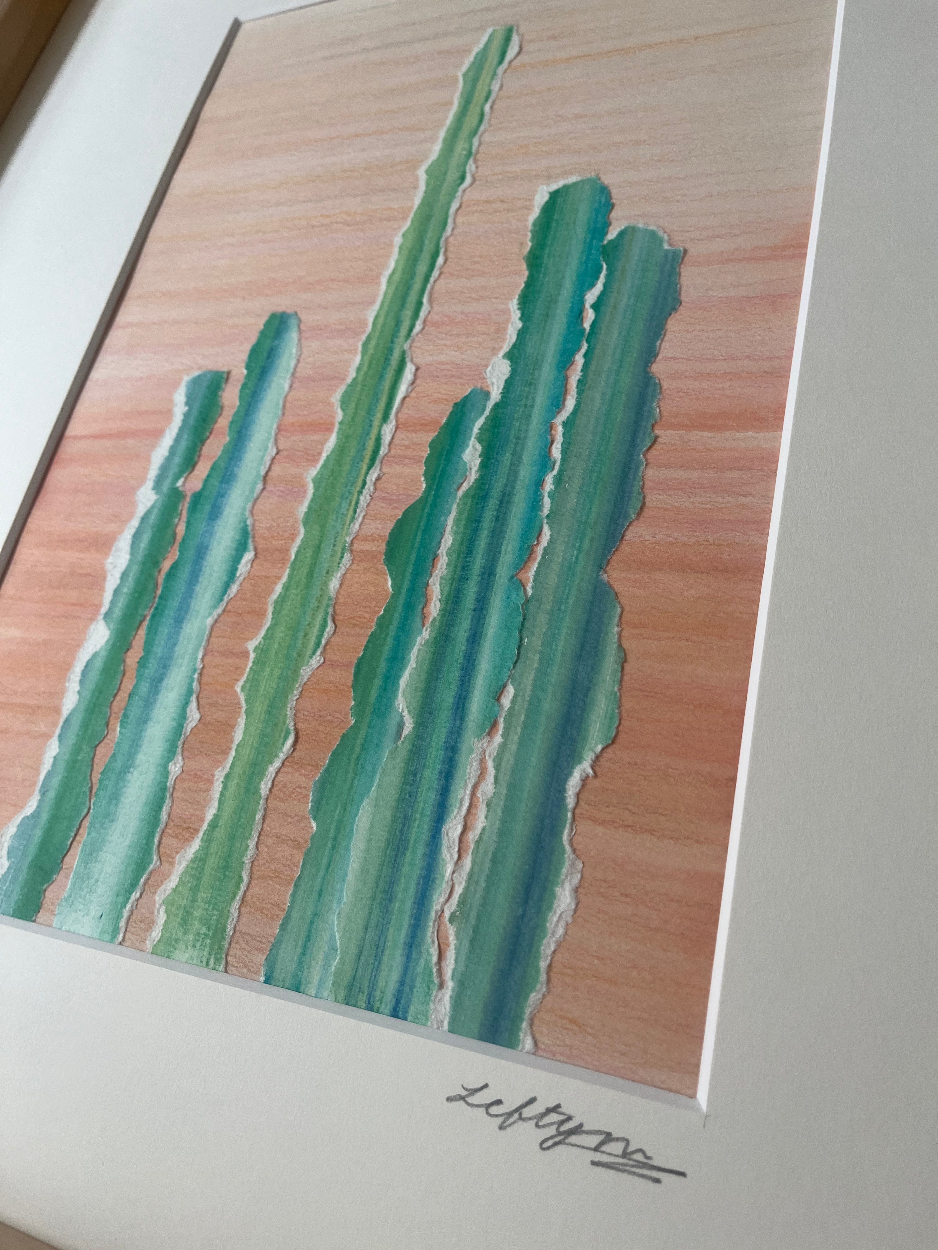 【原画】Lefty Art /CACTUS・サボテン