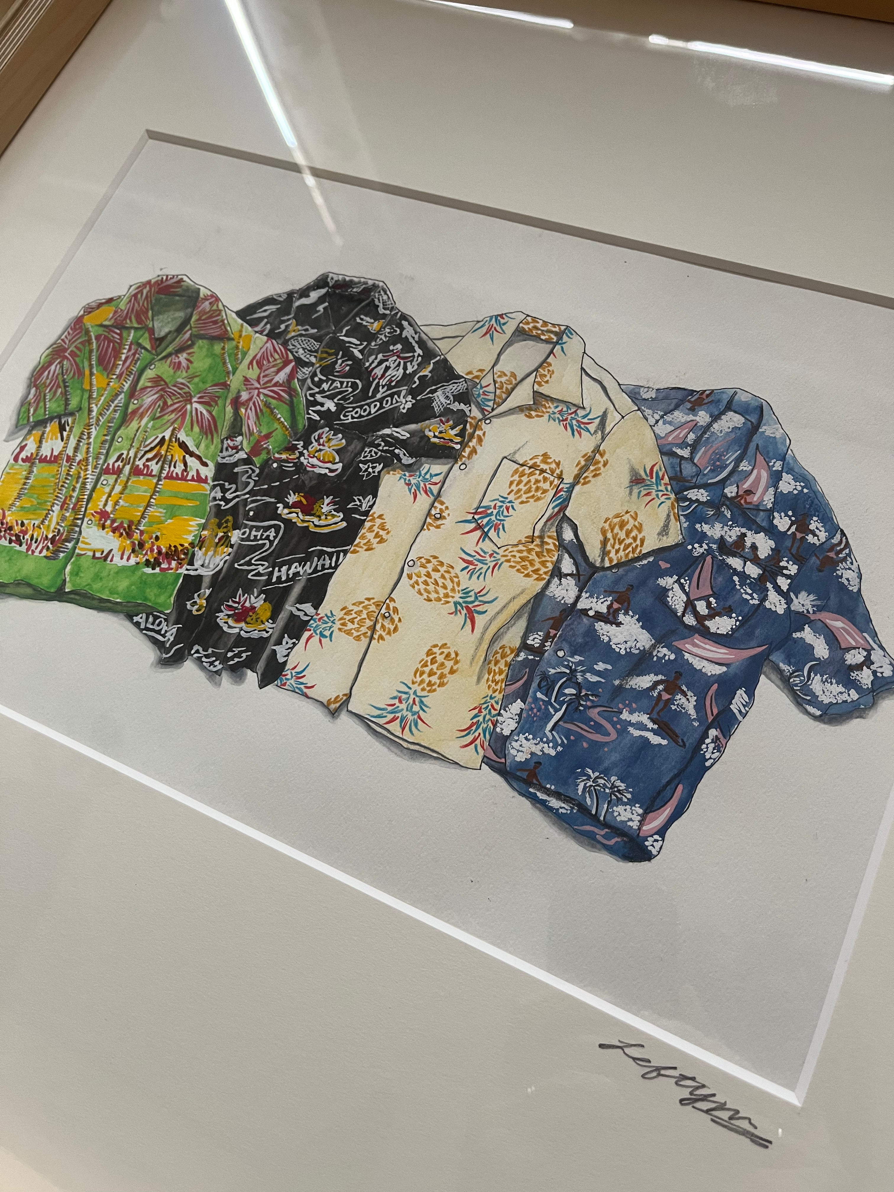 【原画】Lefty Art /ALOHA SHIRTS・アロハシャツ