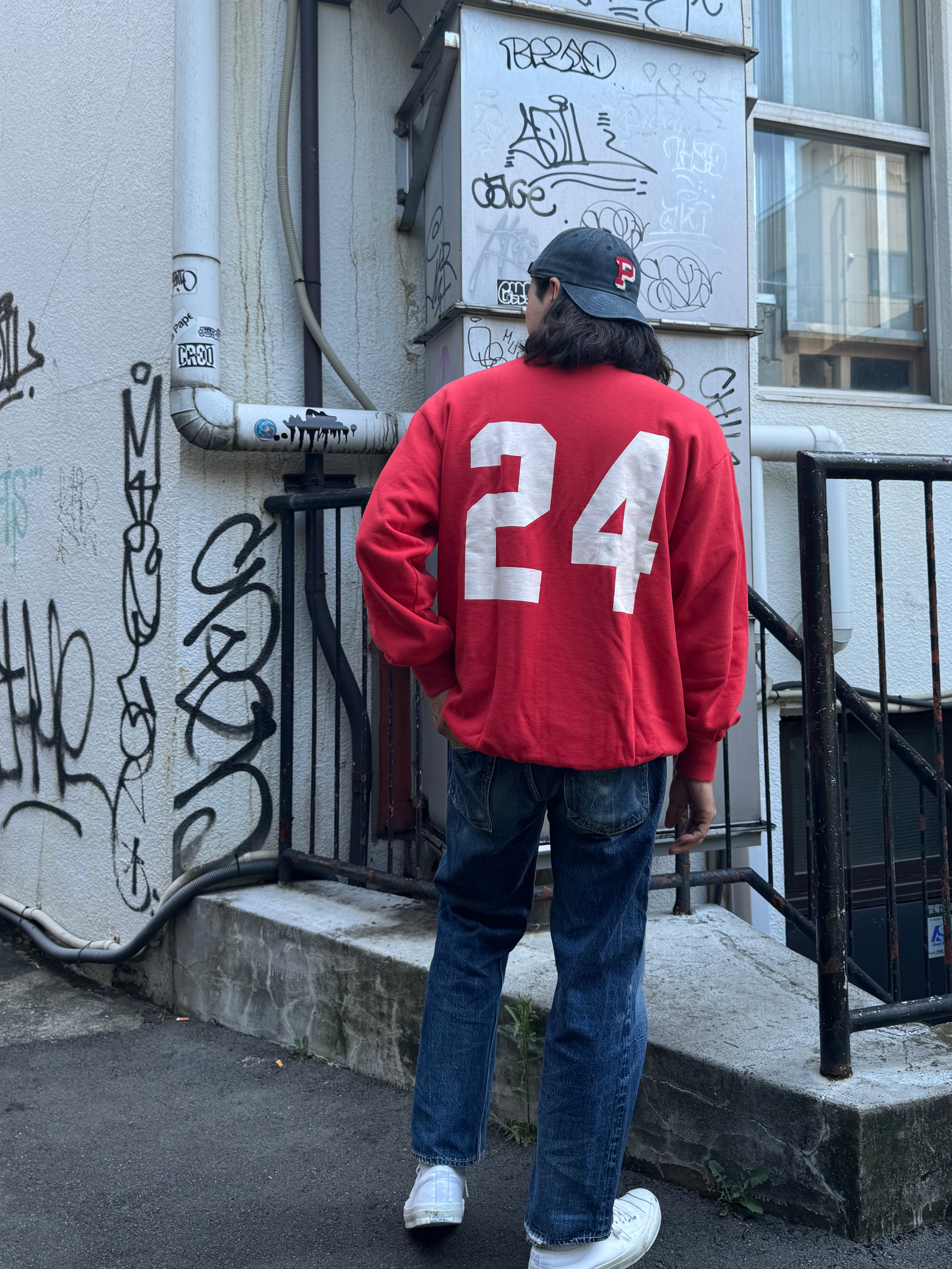 "BASEBALL" クラシッククルースウェット