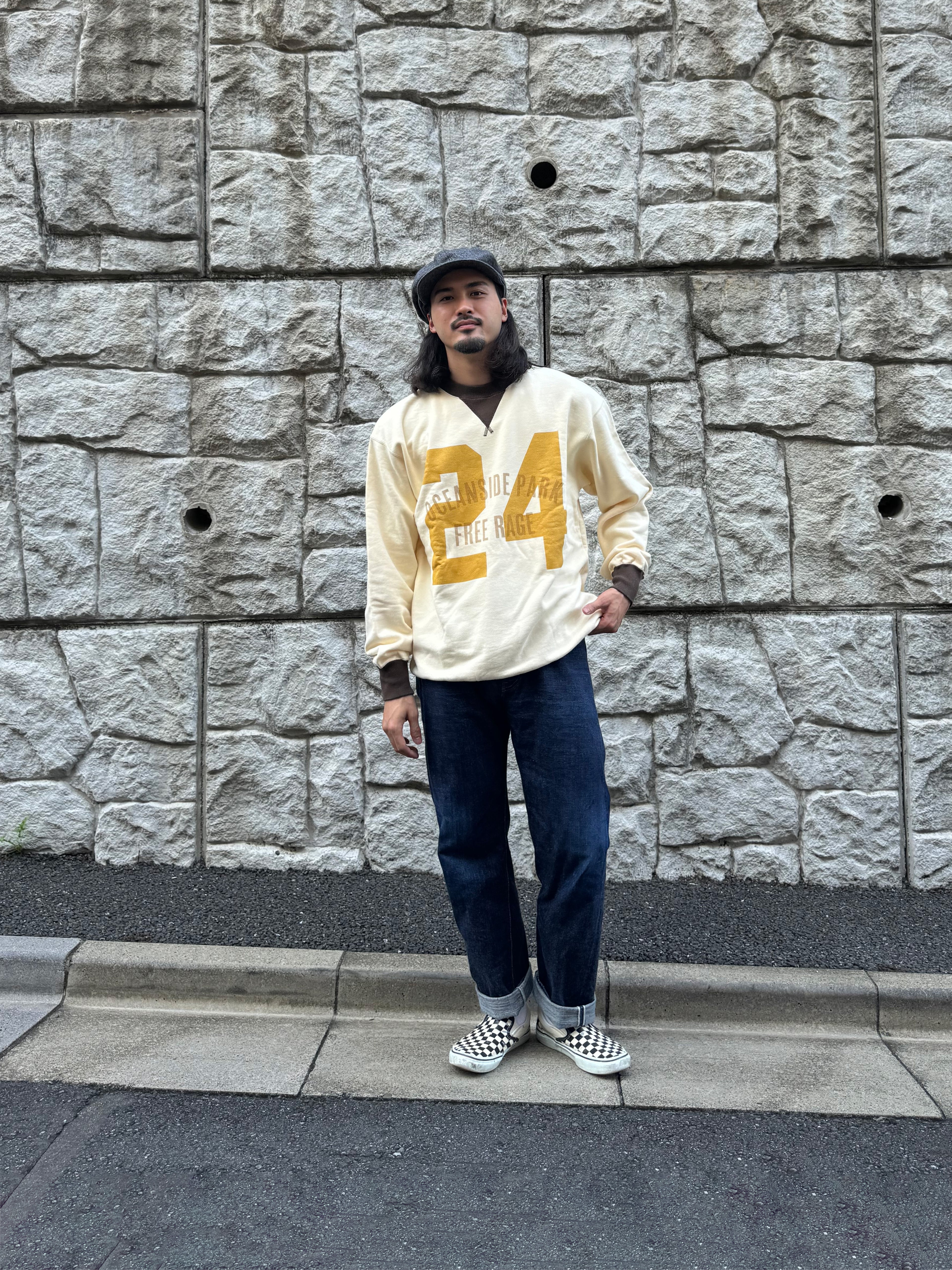 "DIY"リンガークルースウェット