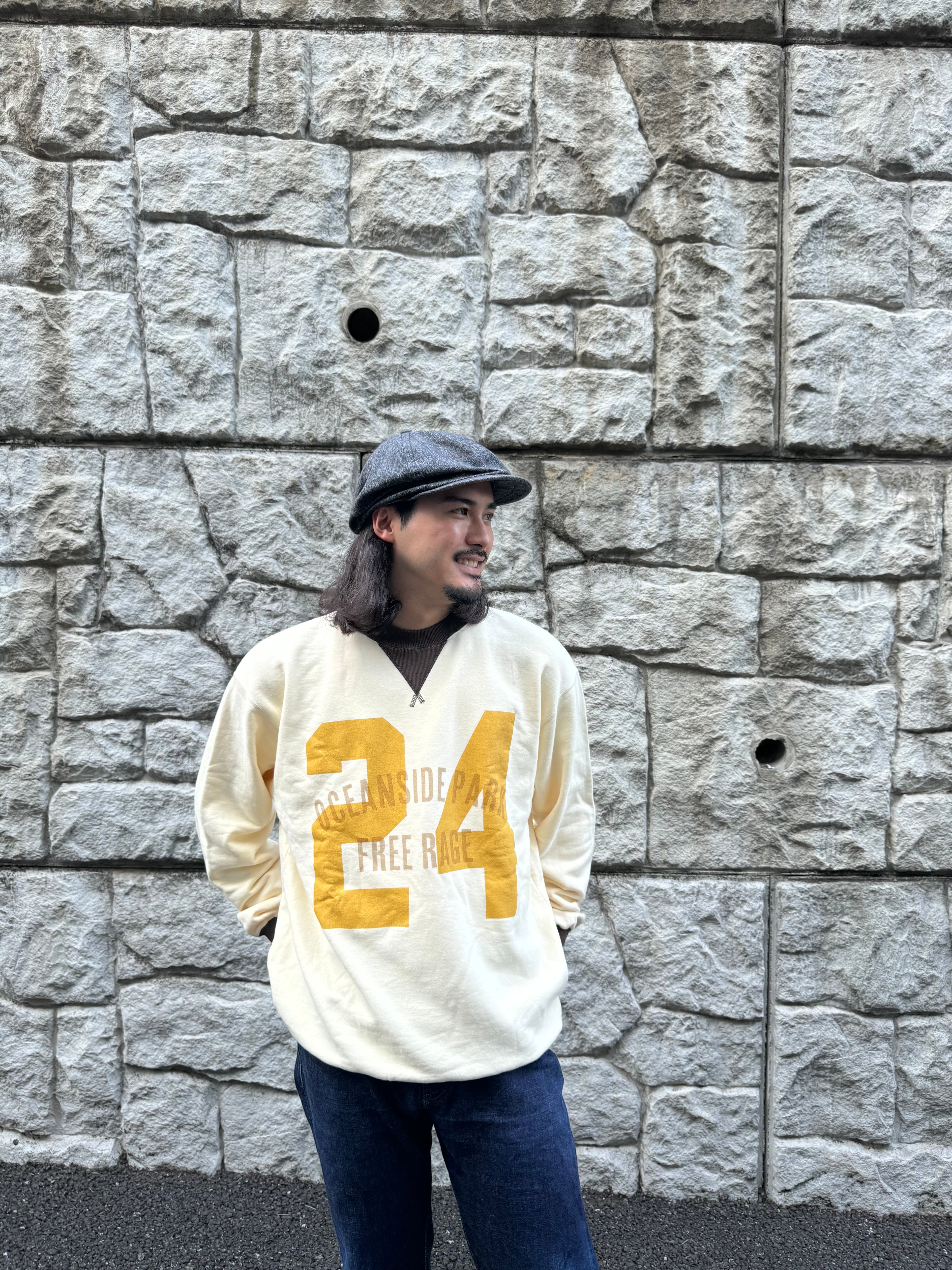 "DIY"リンガークルースウェット